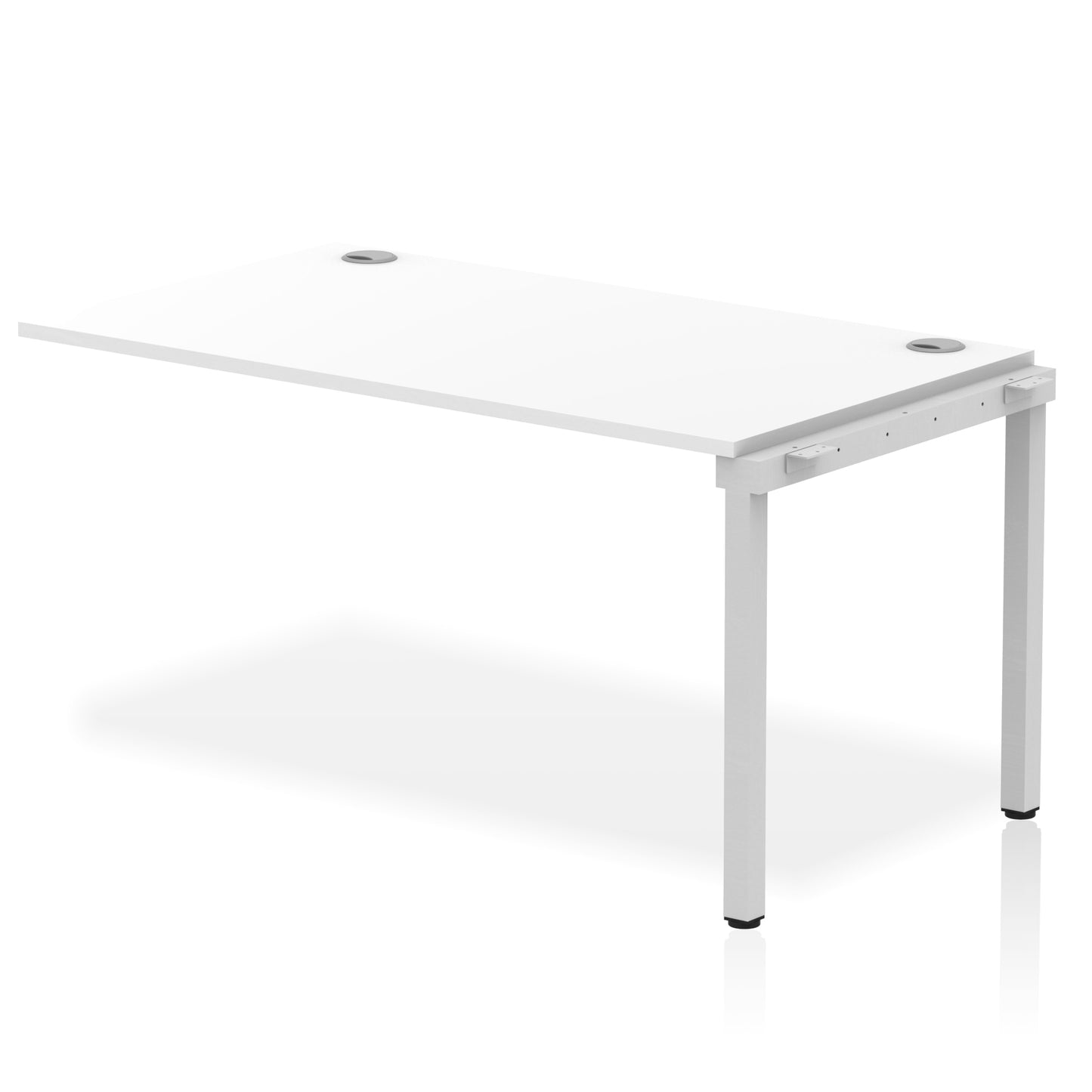 Impulse Single Row Bench Desk Extension Kit - 1200mm, 1400mm, 1600mm, 1800mm - Multiple Colour Options
