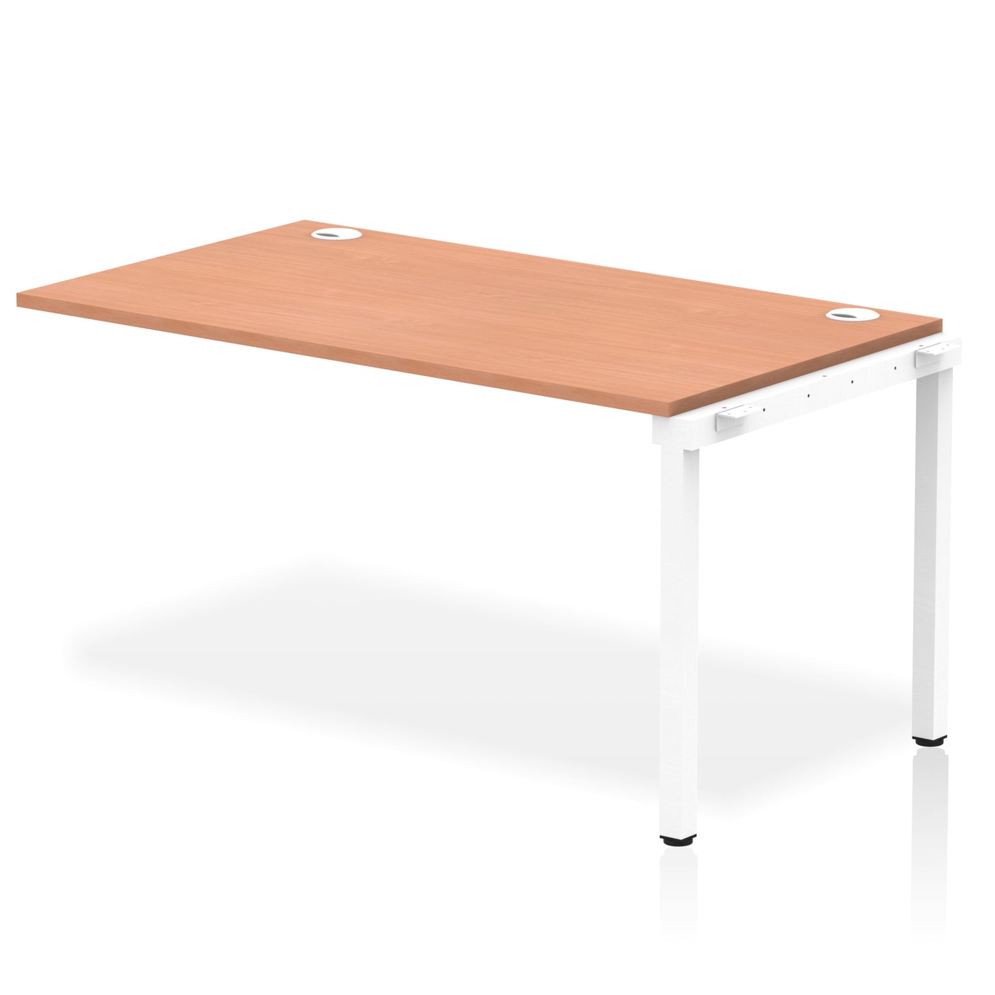 Impulse Single Row Bench Desk Extension Kit - 1200mm, 1400mm, 1600mm, 1800mm - Multiple Colour Options