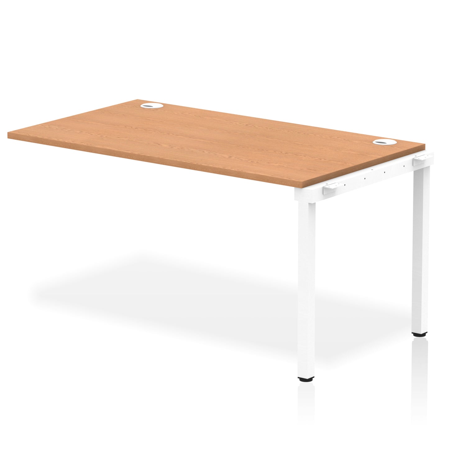 Impulse Single Row Bench Desk Extension Kit - 1200mm, 1400mm, 1600mm, 1800mm - Multiple Colour Options
