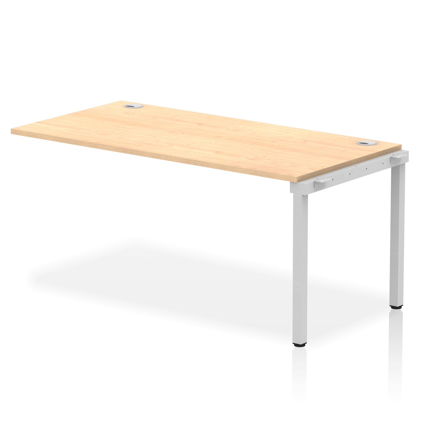 Impulse Single Row Bench Desk Extension Kit - 1200mm, 1400mm, 1600mm, 1800mm - Multiple Colour Options
