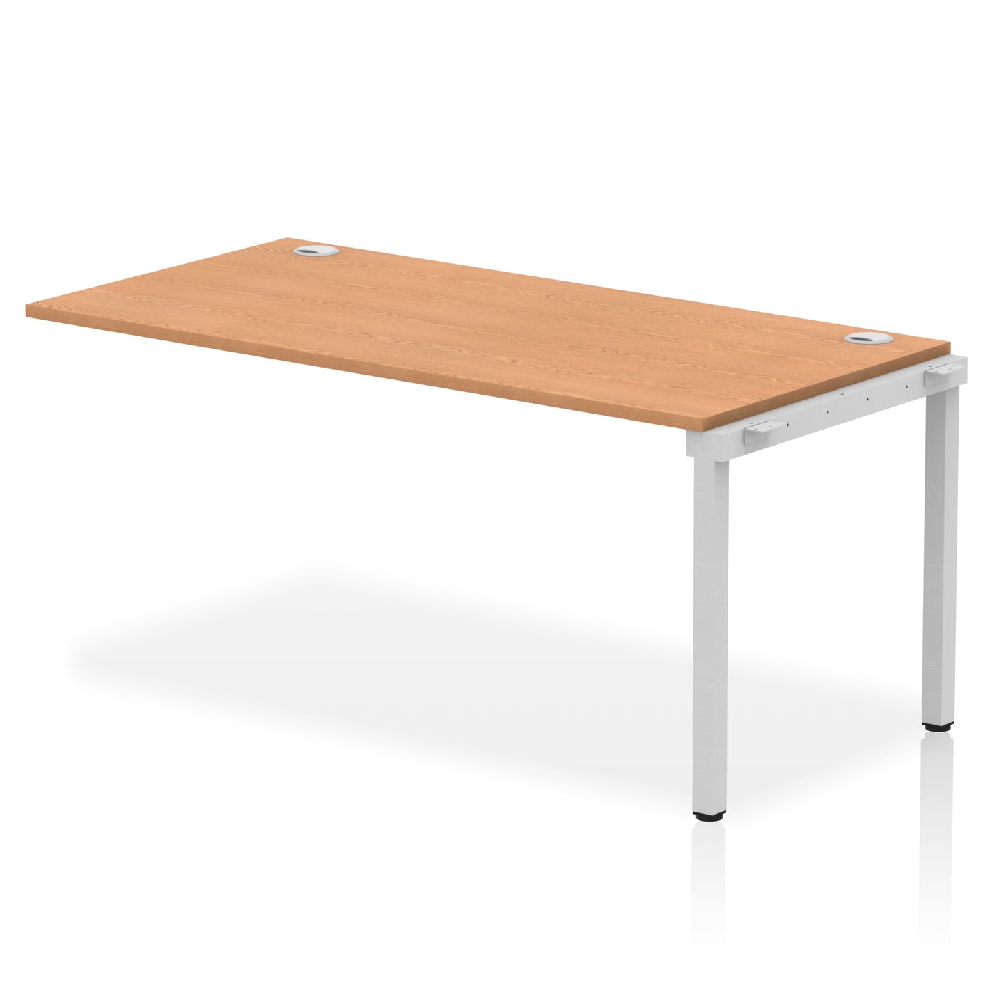 Impulse Single Row Bench Desk Extension Kit - 1200mm, 1400mm, 1600mm, 1800mm - Multiple Colour Options