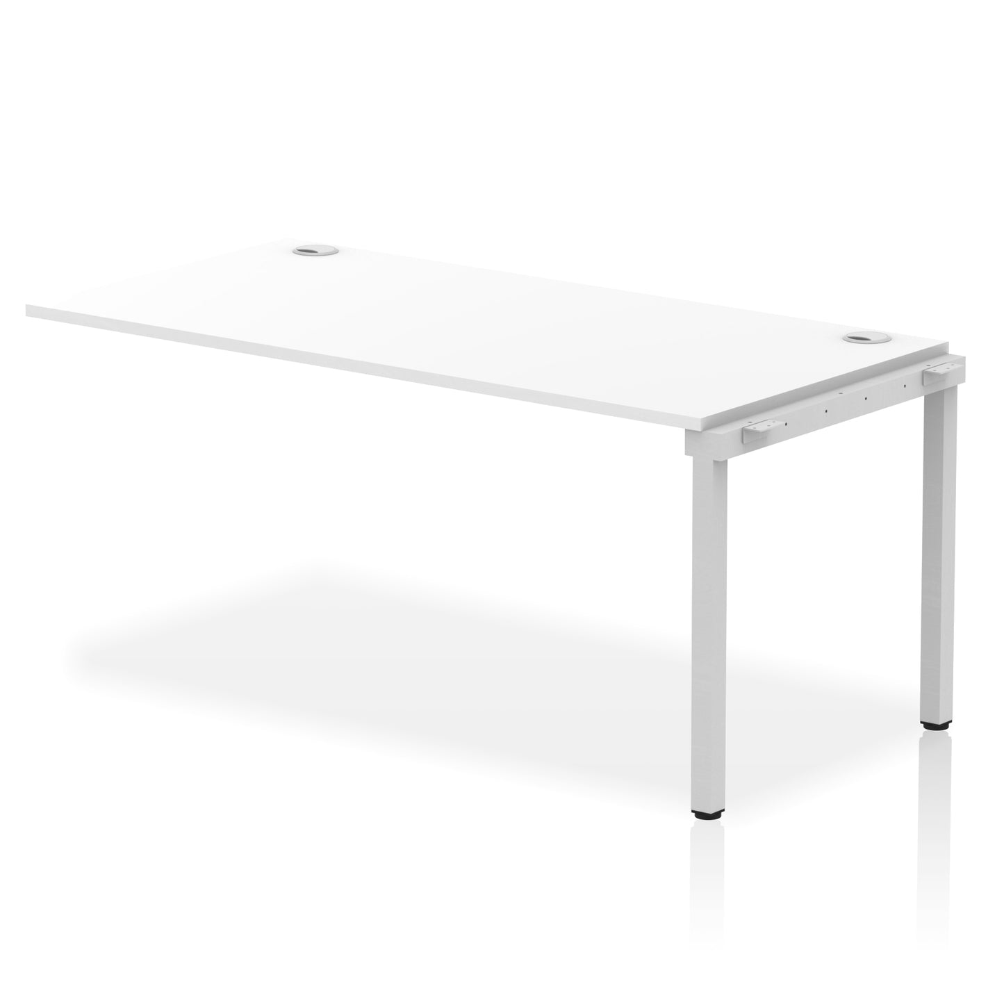 Impulse Single Row Bench Desk Extension Kit - 1200mm, 1400mm, 1600mm, 1800mm - Multiple Colour Options