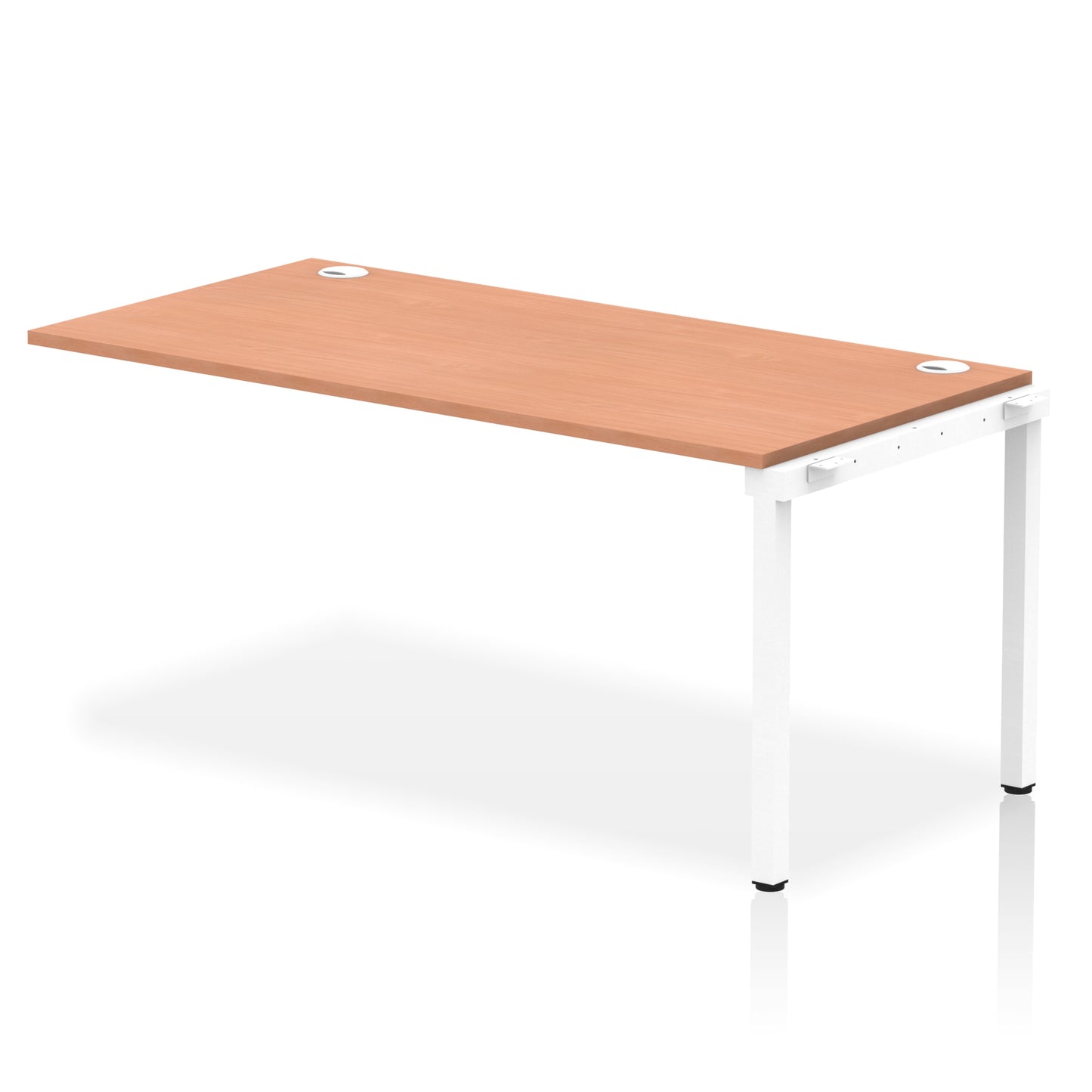 Impulse Single Row Bench Desk Extension Kit - 1200mm, 1400mm, 1600mm, 1800mm - Multiple Colour Options