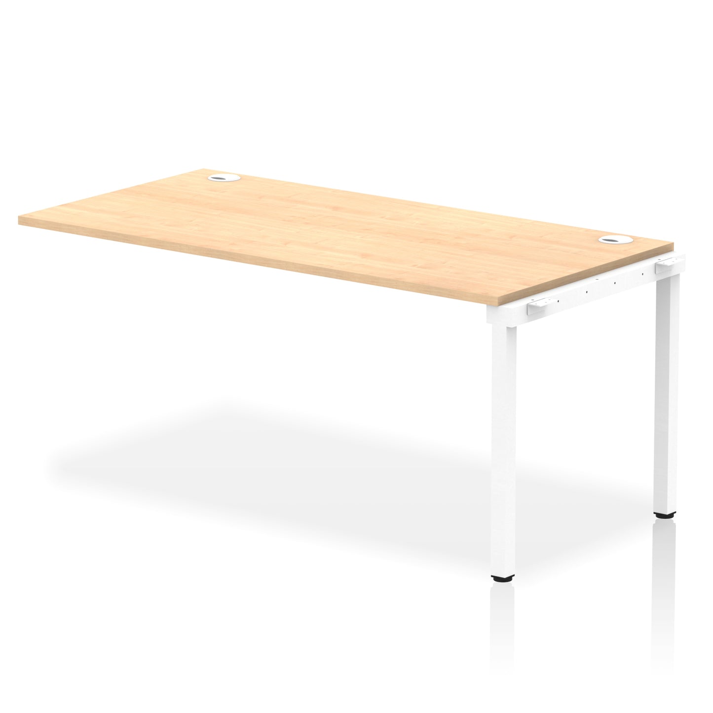 Impulse Single Row Bench Desk Extension Kit - 1200mm, 1400mm, 1600mm, 1800mm - Multiple Colour Options