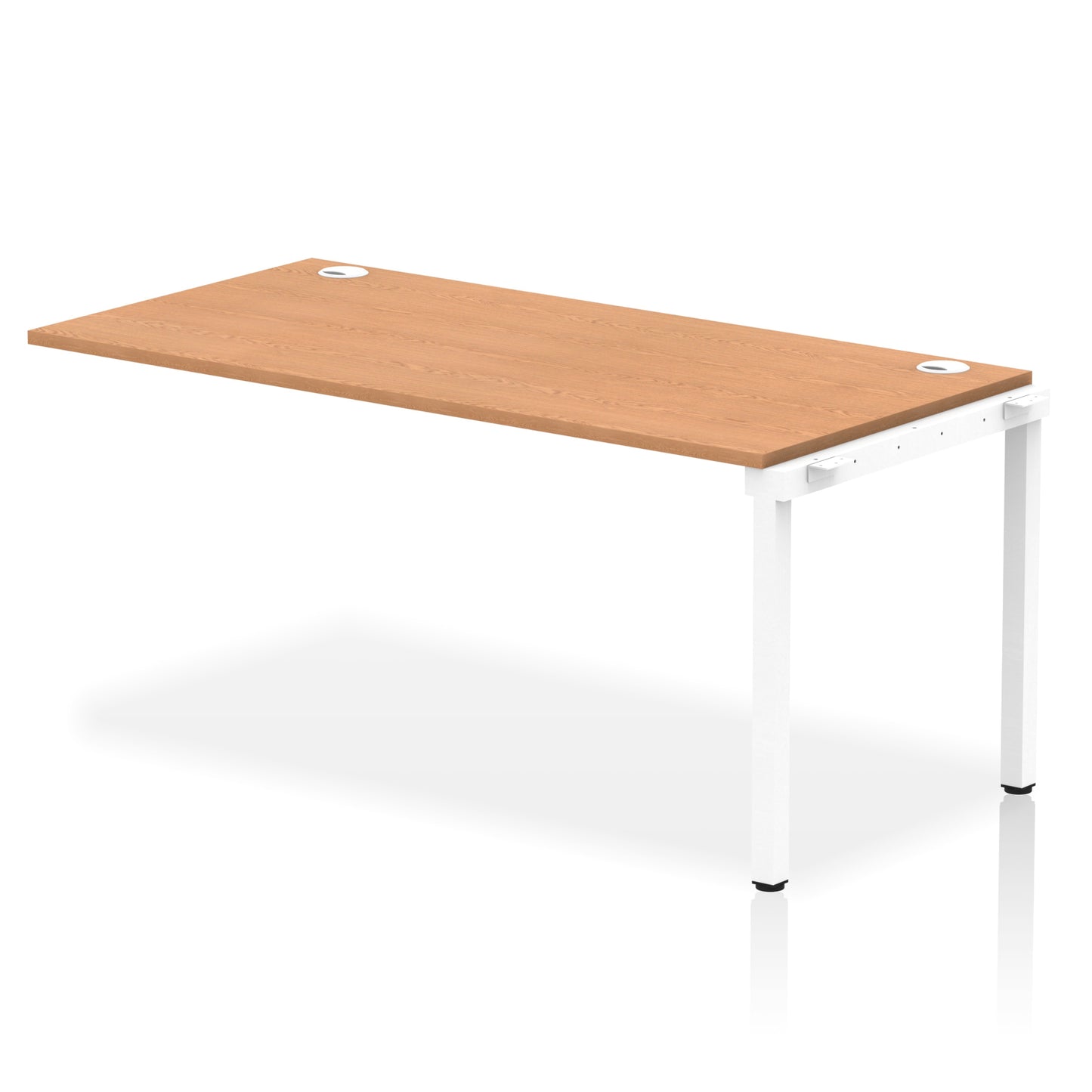 Impulse Single Row Bench Desk Extension Kit - 1200mm, 1400mm, 1600mm, 1800mm - Multiple Colour Options