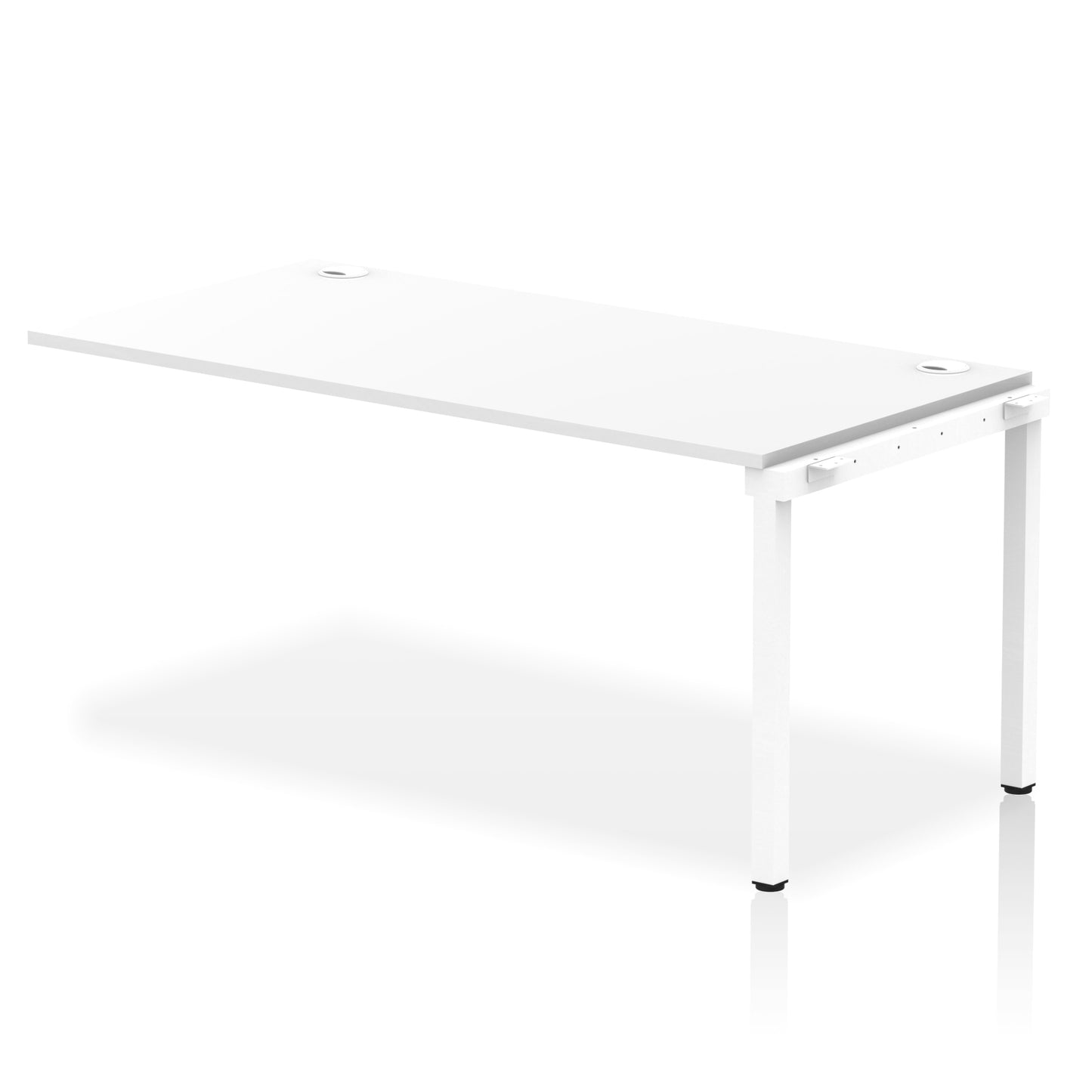 Impulse Single Row Bench Desk Extension Kit - 1200mm, 1400mm, 1600mm, 1800mm - Multiple Colour Options