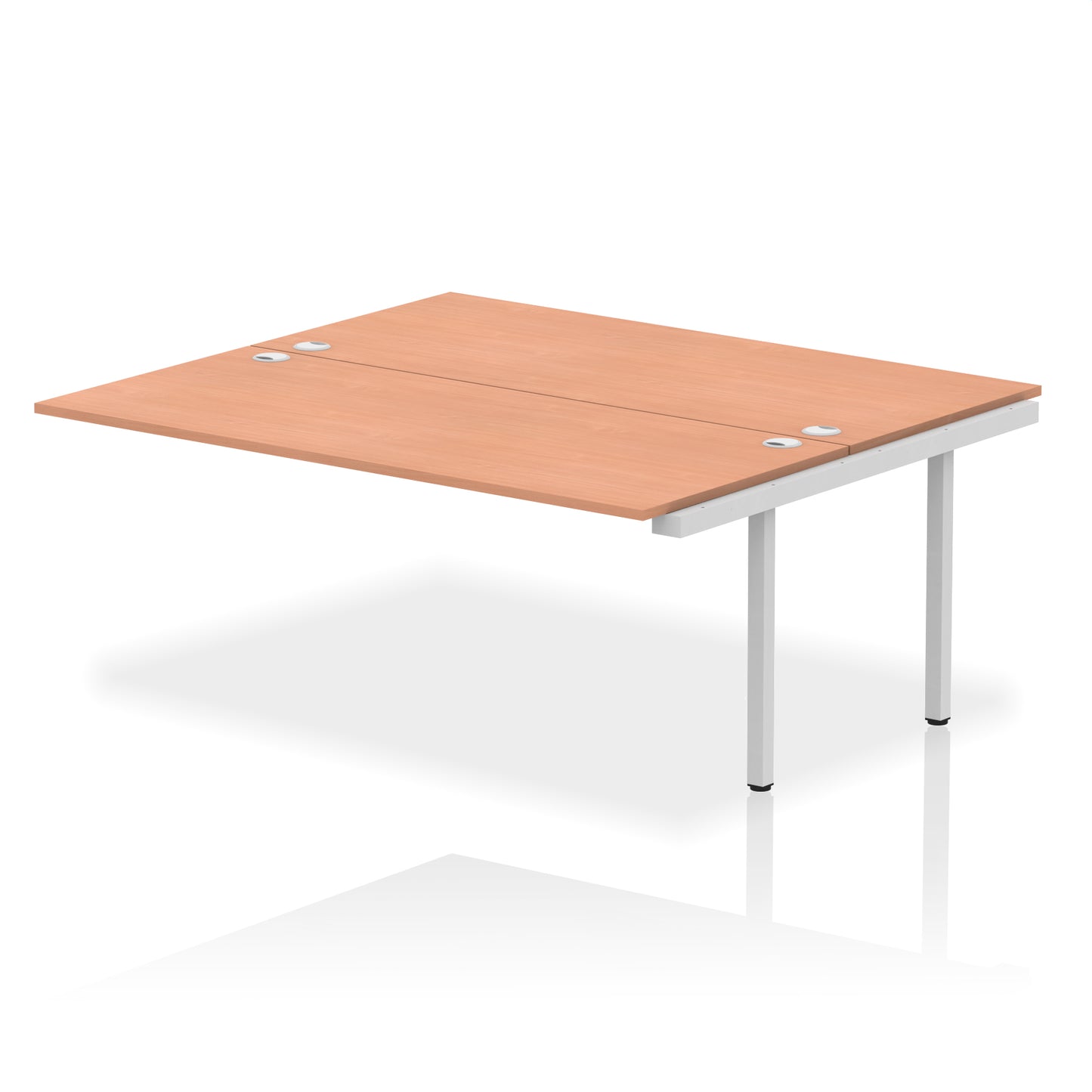 Impulse B2B Bench Desk - 2 Person Extension Kit - 1200mm, 1400mm, 1600mm, 1800mm - Multiple Colour Options