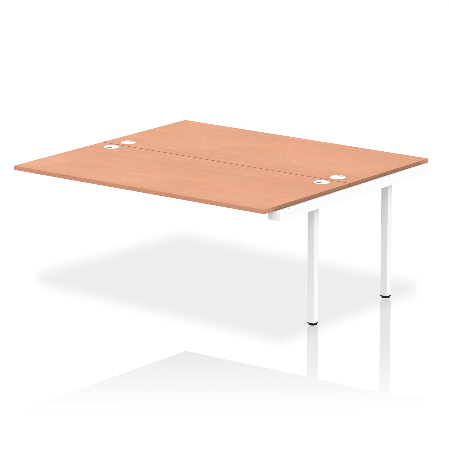 Impulse B2B Bench Desk - 2 Person Extension Kit - 1200mm, 1400mm, 1600mm, 1800mm - Multiple Colour Options