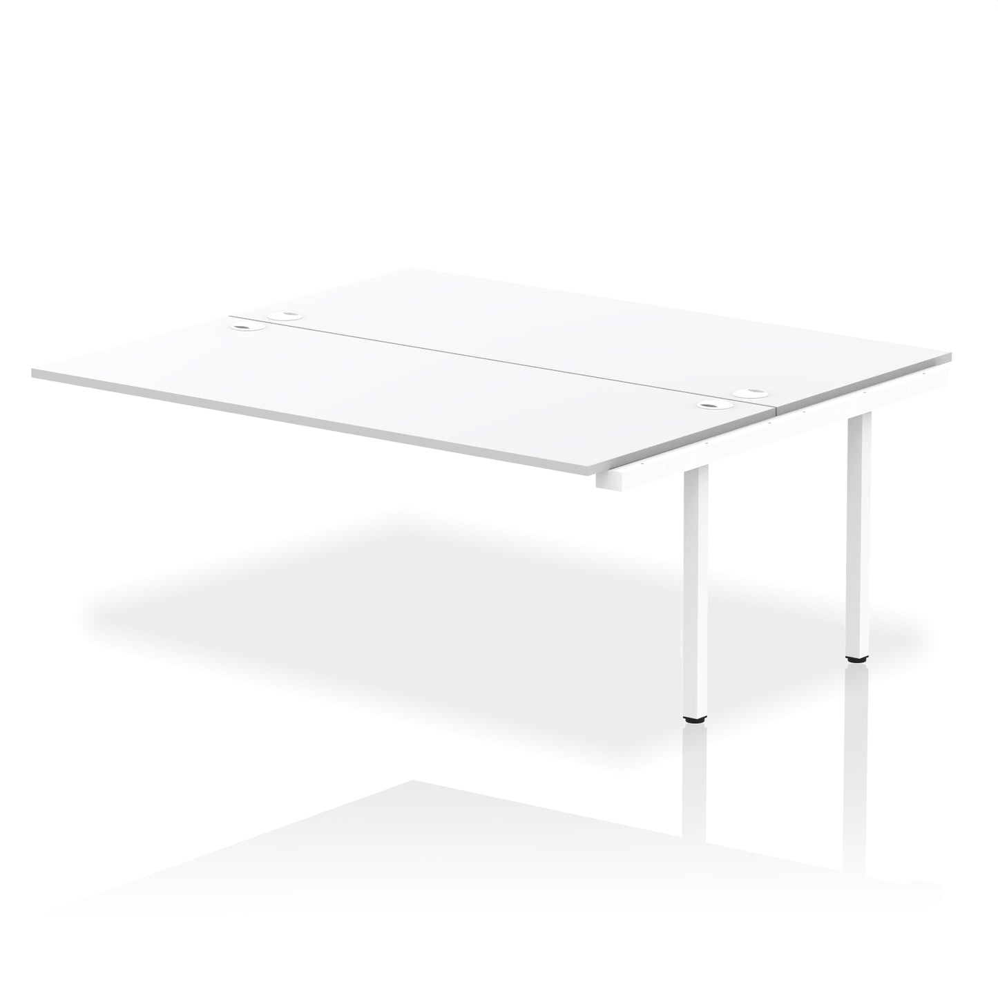Impulse B2B Bench Desk - 2 Person Extension Kit - 1200mm, 1400mm, 1600mm, 1800mm - Multiple Colour Options