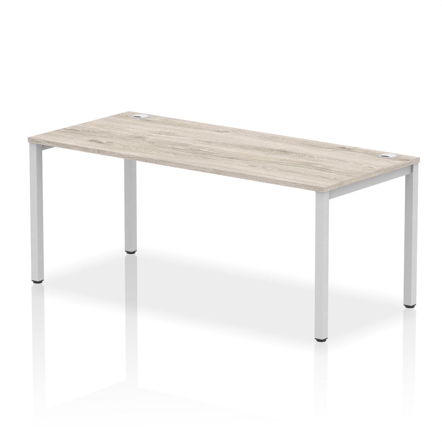 Impulse Single Starter Bench Desk - 1200mm, 1400mm, 1600mm, 1800mm - Multiple Colour Options