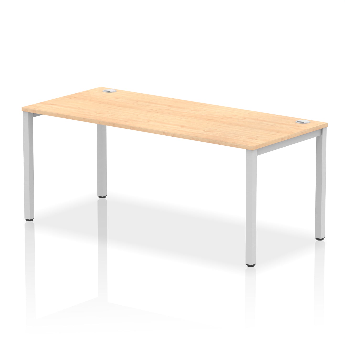 Impulse Single Starter Bench Desk - 1200mm, 1400mm, 1600mm, 1800mm - Multiple Colour Options
