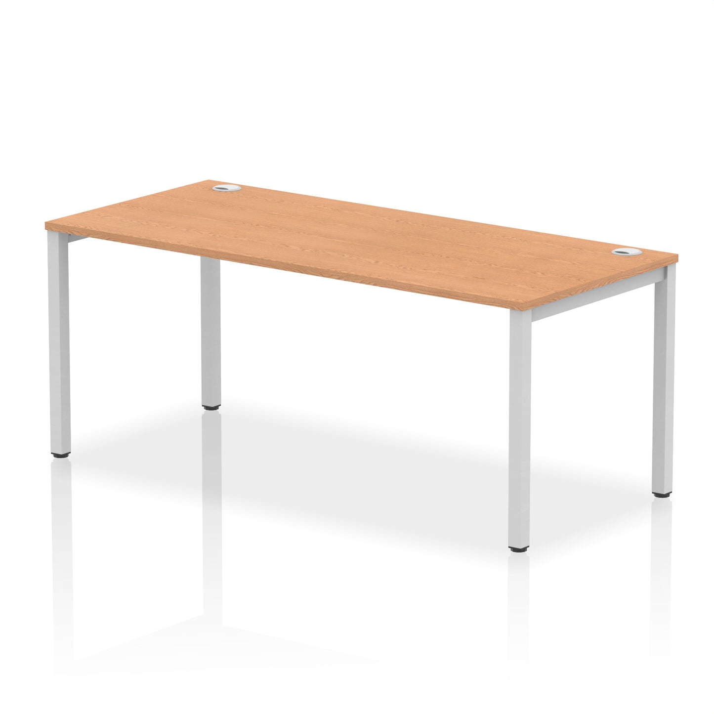Impulse Single Starter Bench Desk - 1200mm, 1400mm, 1600mm, 1800mm - Multiple Colour Options