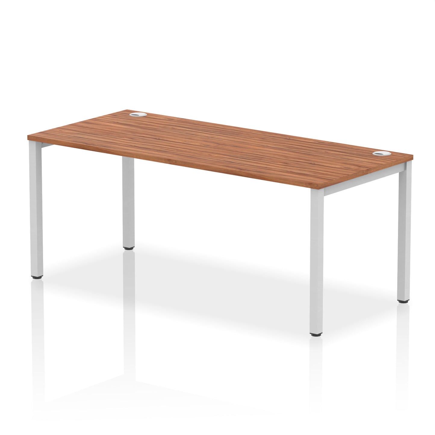 Impulse Single Starter Bench Desk - 1200mm, 1400mm, 1600mm, 1800mm - Multiple Colour Options