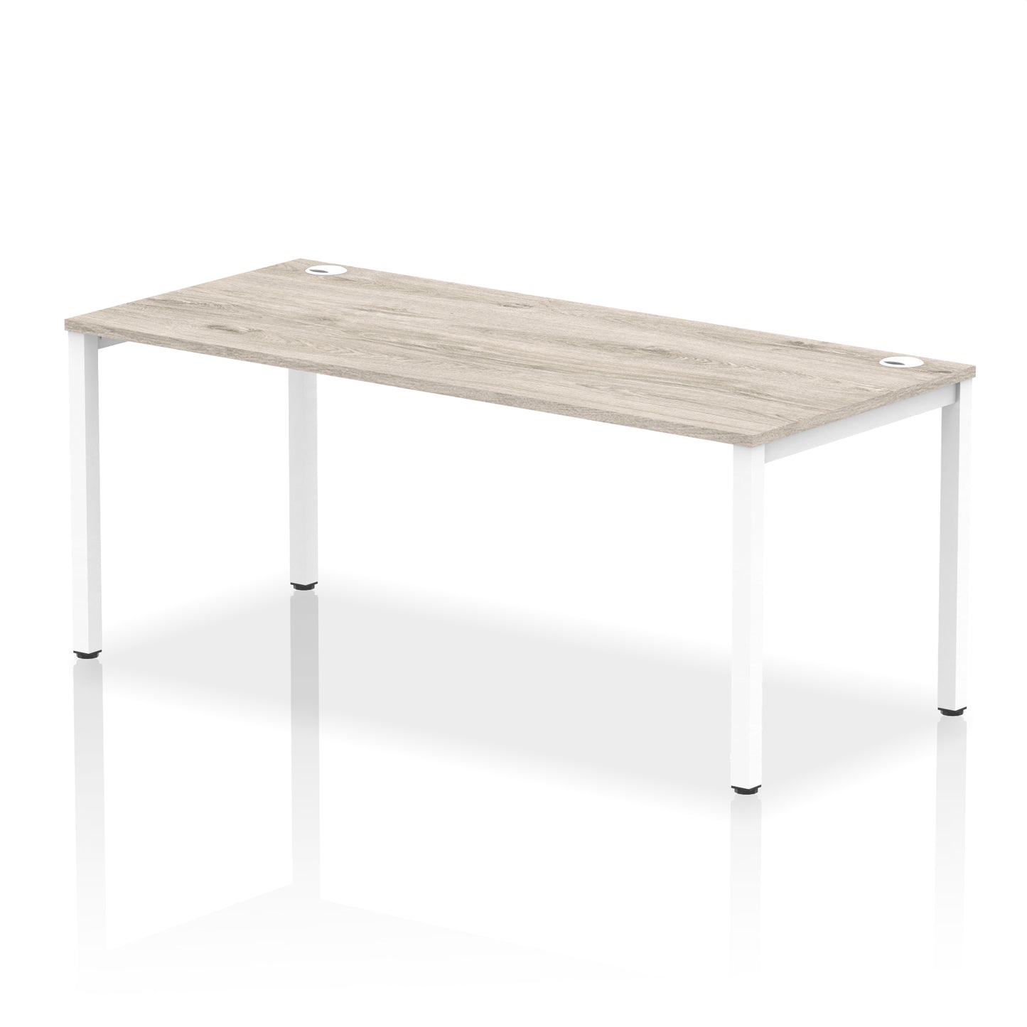 Impulse Single Starter Bench Desk - 1200mm, 1400mm, 1600mm, 1800mm - Multiple Colour Options