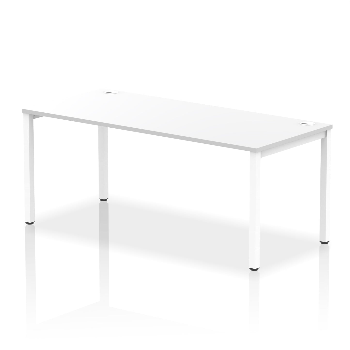Impulse Single Starter Bench Desk - 1200mm, 1400mm, 1600mm, 1800mm - Multiple Colour Options