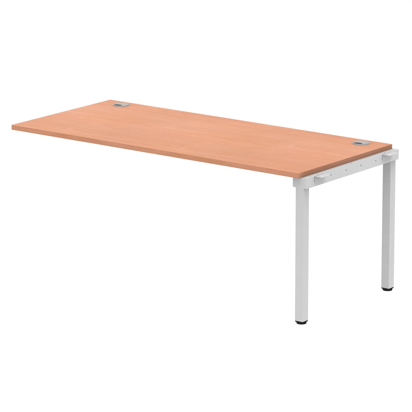 Impulse Single Row Bench Desk Extension Kit - 1200mm, 1400mm, 1600mm, 1800mm - Multiple Colour Options