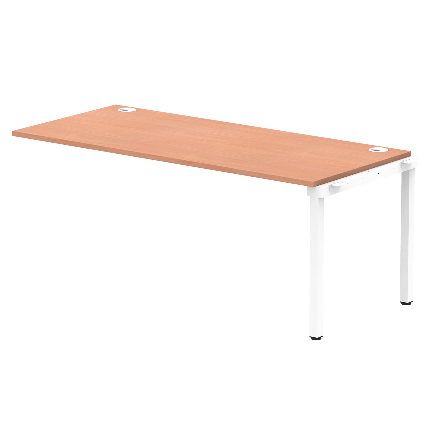 Impulse Single Row Bench Desk Extension Kit - 1200mm, 1400mm, 1600mm, 1800mm - Multiple Colour Options
