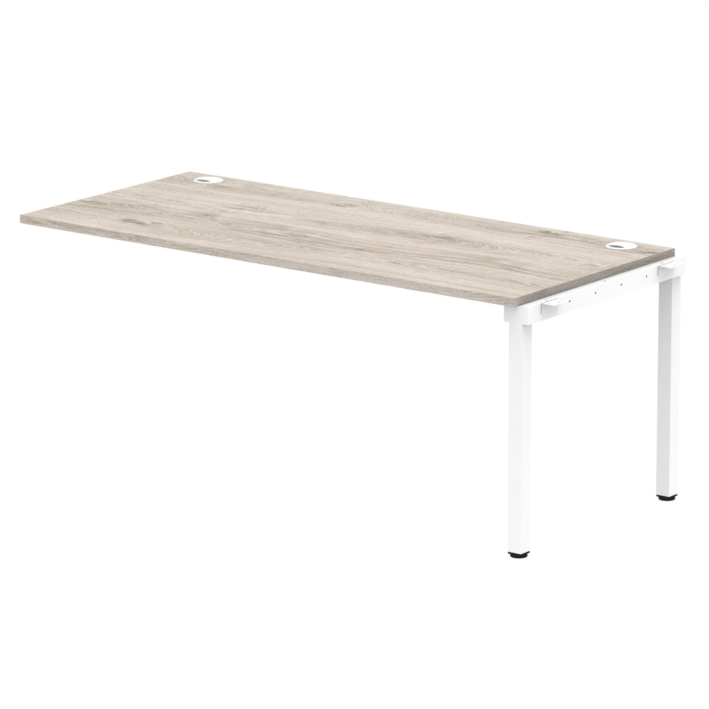 Impulse Single Row Bench Desk Extension Kit - 1200mm, 1400mm, 1600mm, 1800mm - Multiple Colour Options
