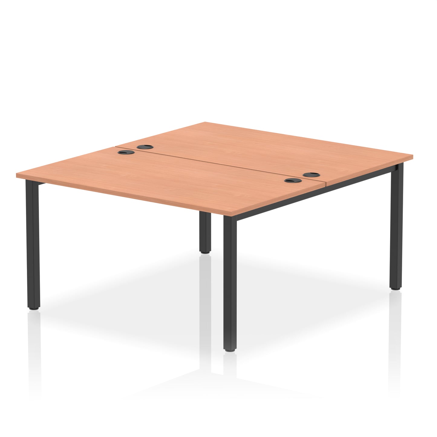 Impulse B2B Bench Desk - 2 Person - 1200mm, 1400mm, 1600mm, 1800mm - Multiple Colour Options