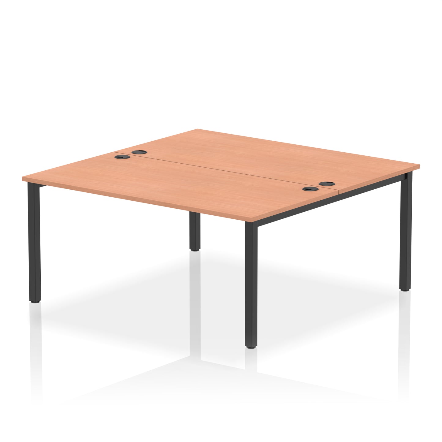 Impulse B2B Bench Desk - 2 Person - 1200mm, 1400mm, 1600mm, 1800mm - Multiple Colour Options