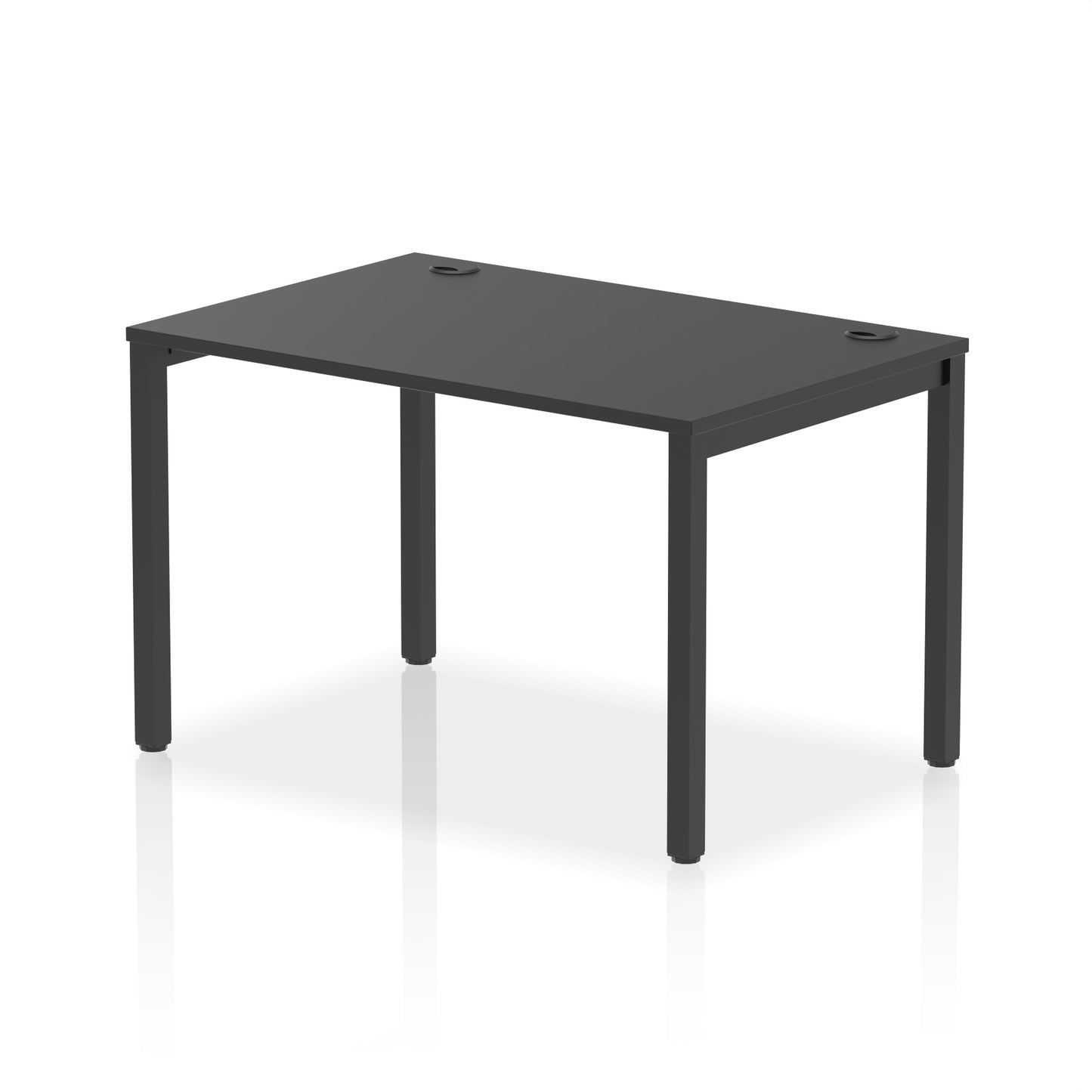 Impulse Single Starter Bench Desk - 1200mm, 1400mm, 1600mm, 1800mm - Multiple Colour Options