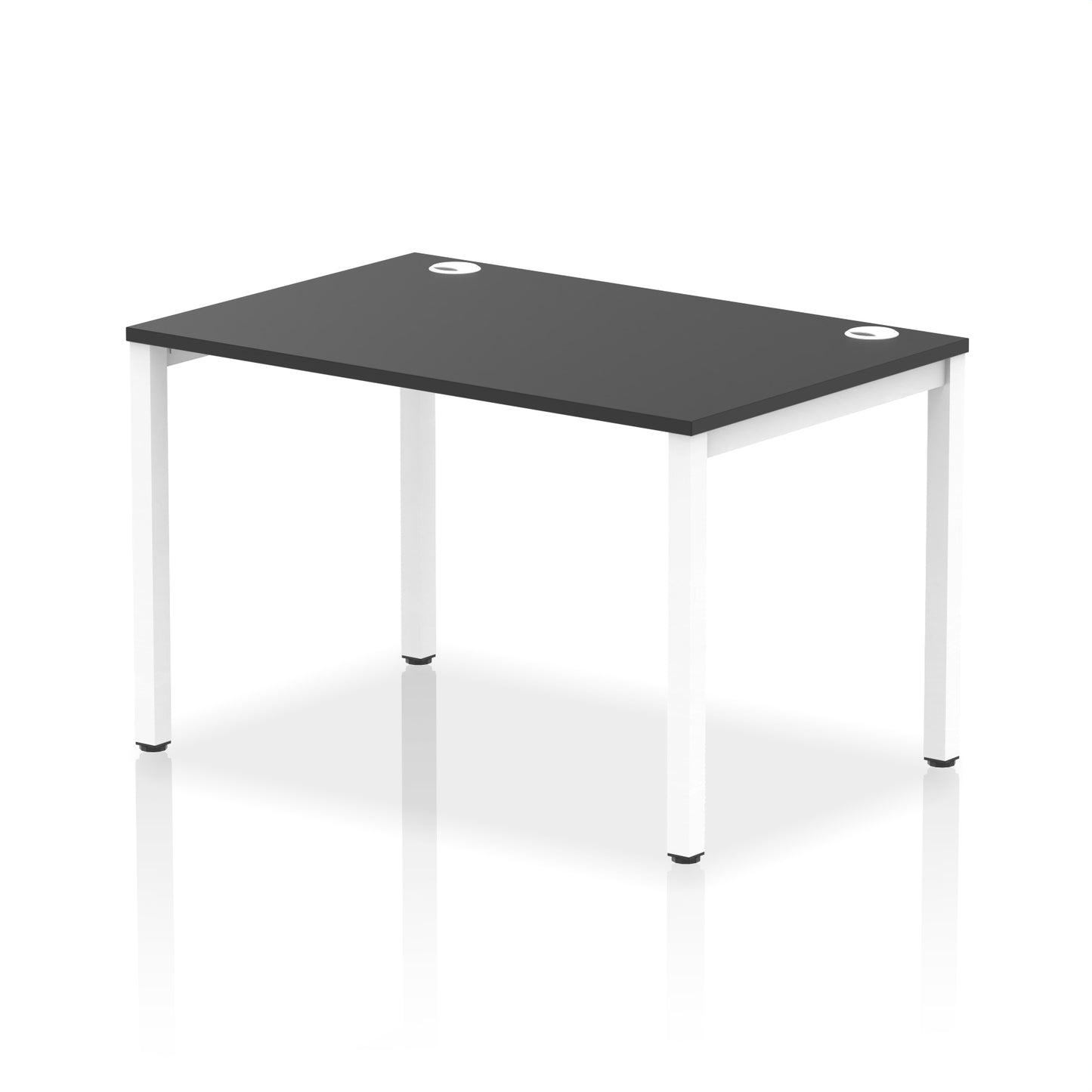 Impulse Single Starter Bench Desk - 1200mm, 1400mm, 1600mm, 1800mm - Multiple Colour Options