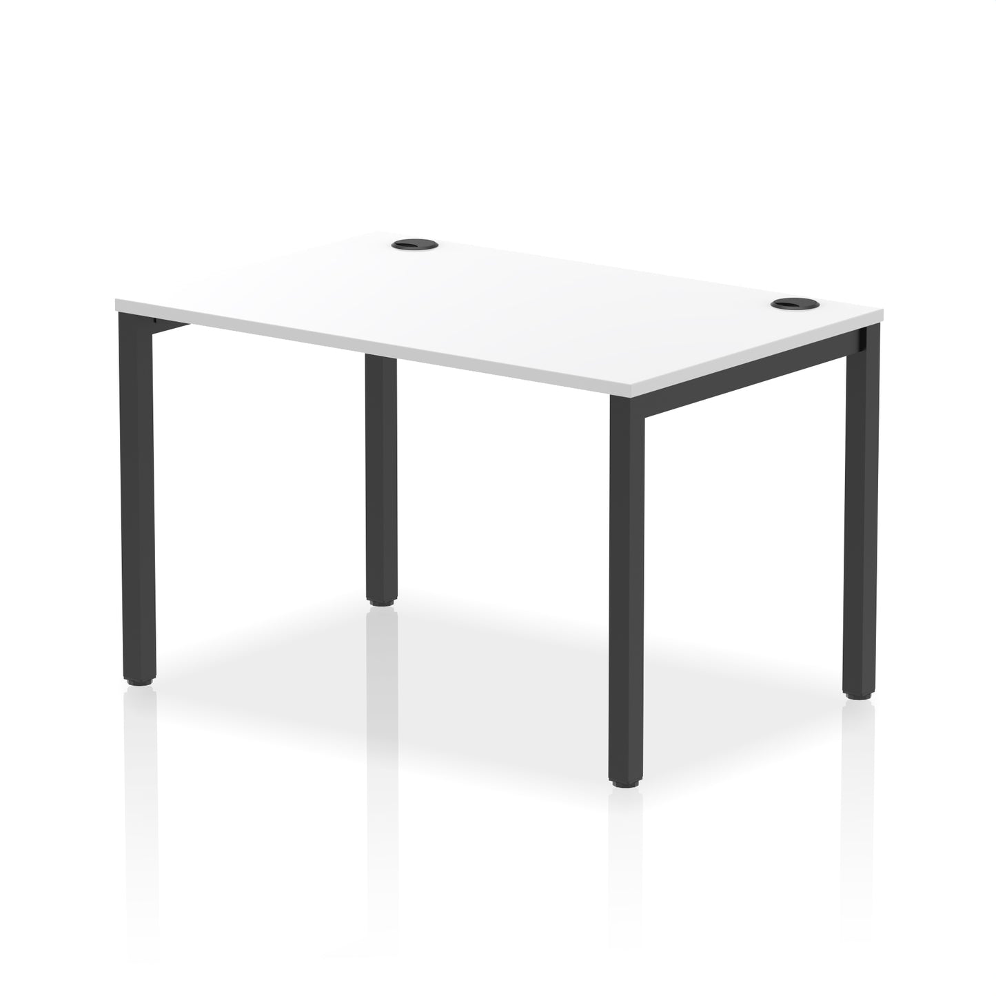 Impulse Single Starter Bench Desk - 1200mm, 1400mm, 1600mm, 1800mm - Multiple Colour Options