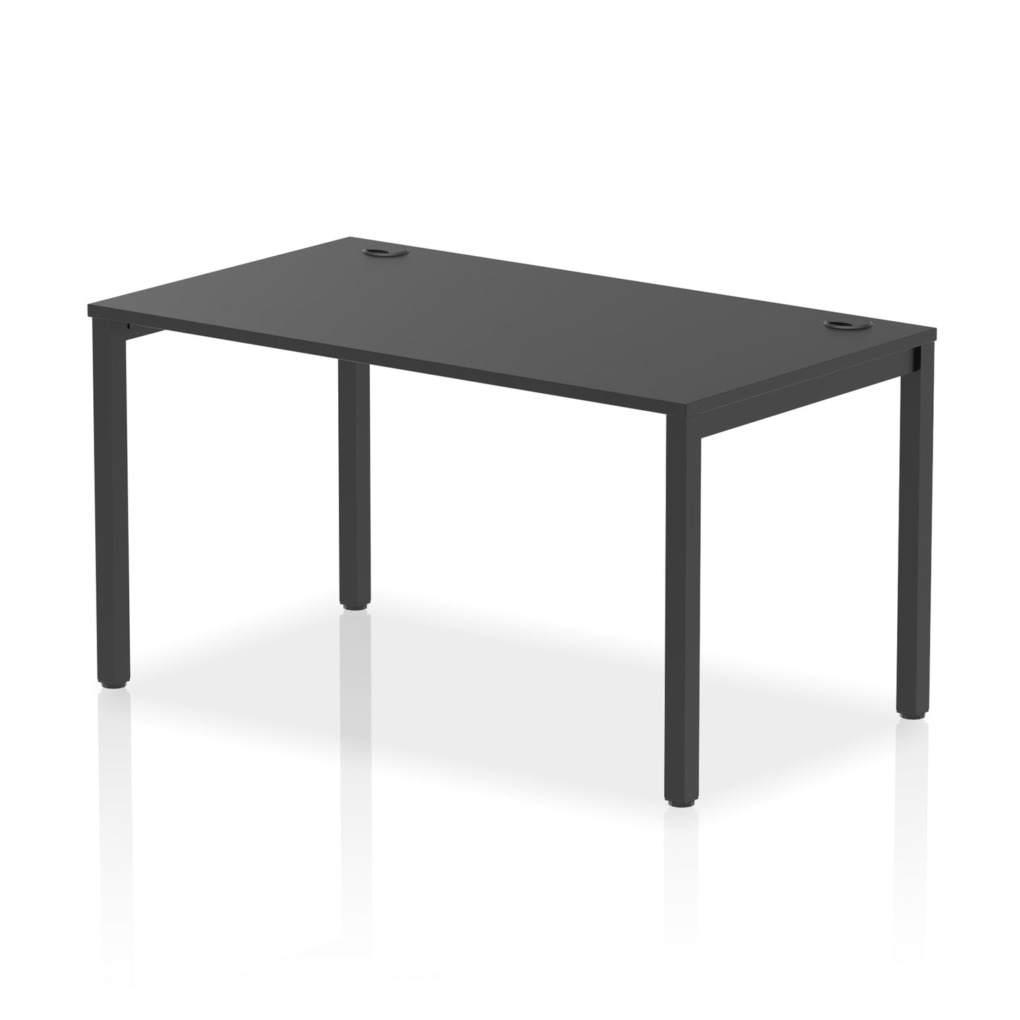 Impulse Single Starter Bench Desk - 1200mm, 1400mm, 1600mm, 1800mm - Multiple Colour Options