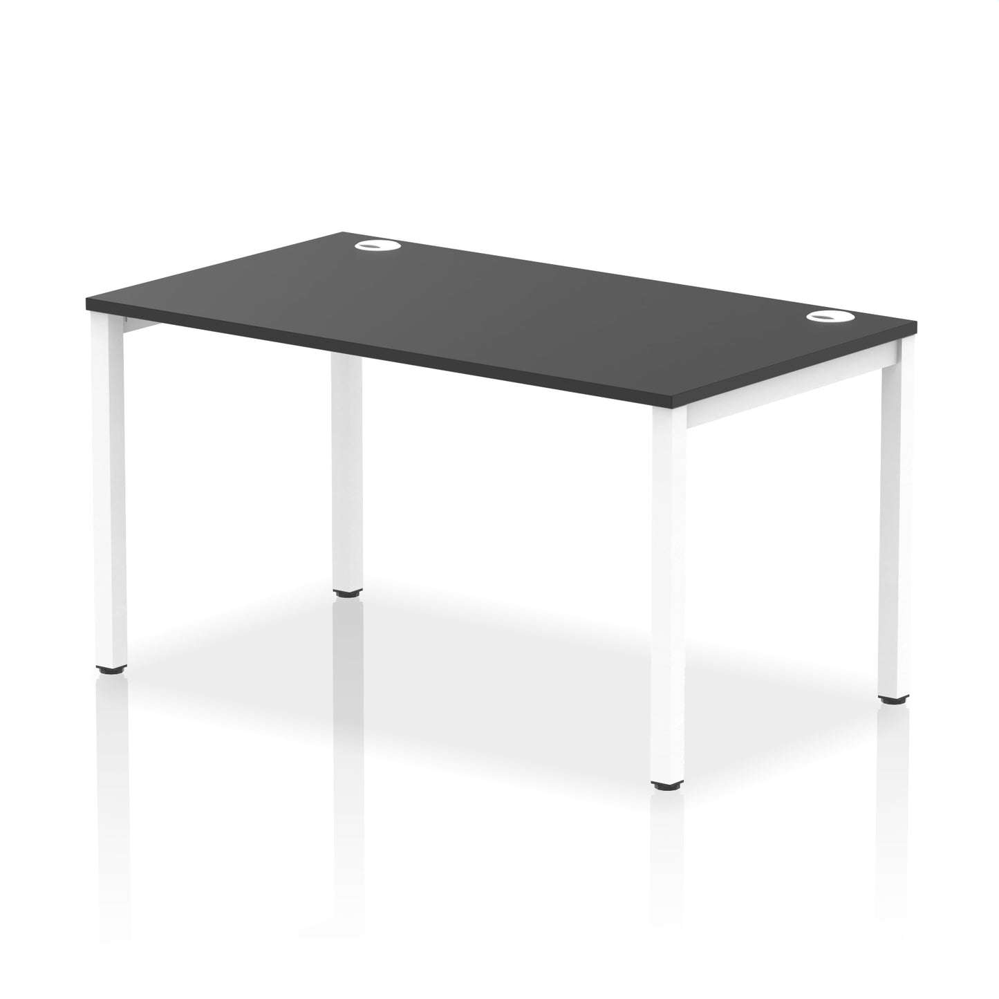 Impulse Single Starter Bench Desk - 1200mm, 1400mm, 1600mm, 1800mm - Multiple Colour Options