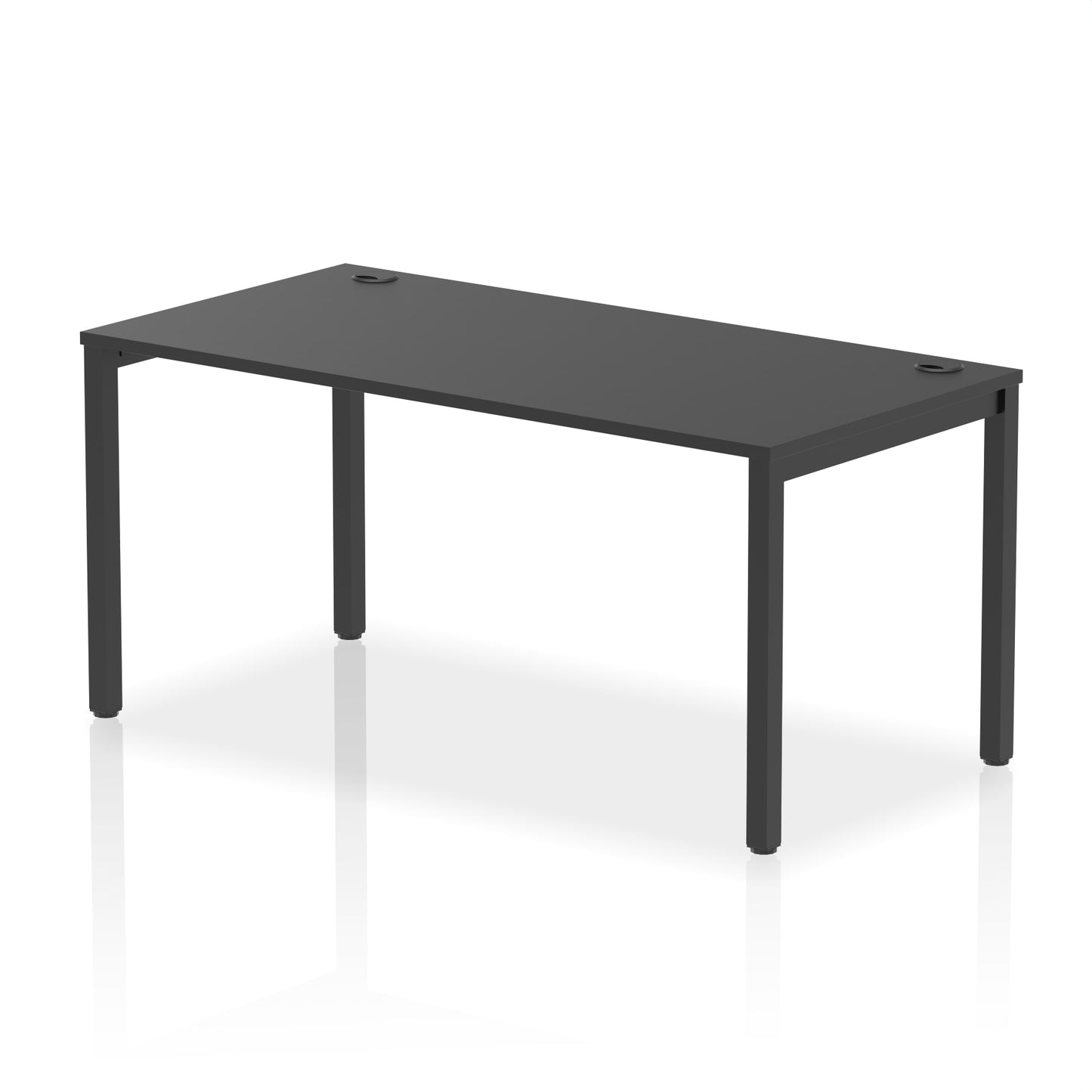 Impulse Single Starter Bench Desk - 1200mm, 1400mm, 1600mm, 1800mm - Multiple Colour Options
