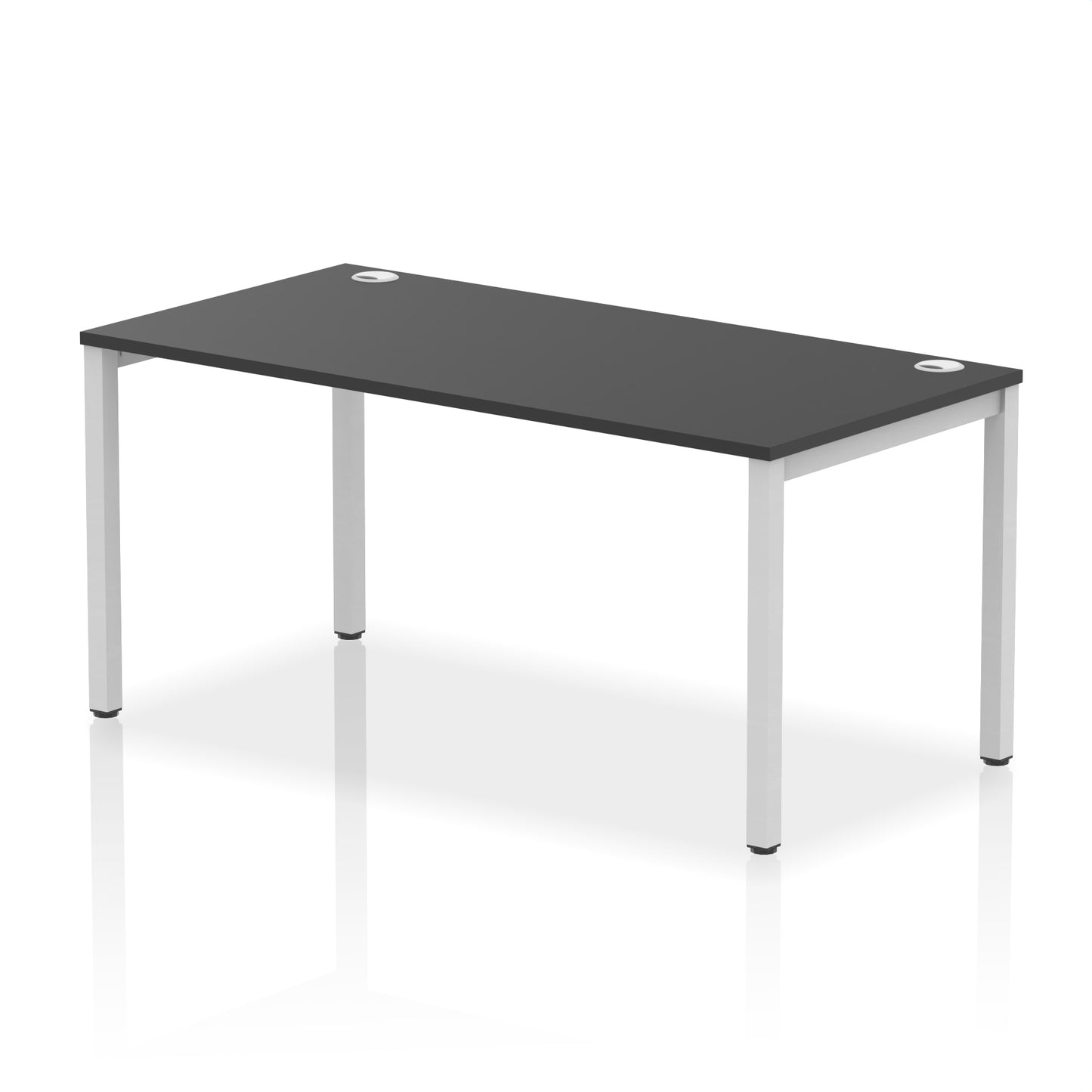 Impulse Single Starter Bench Desk - 1200mm, 1400mm, 1600mm, 1800mm - Multiple Colour Options