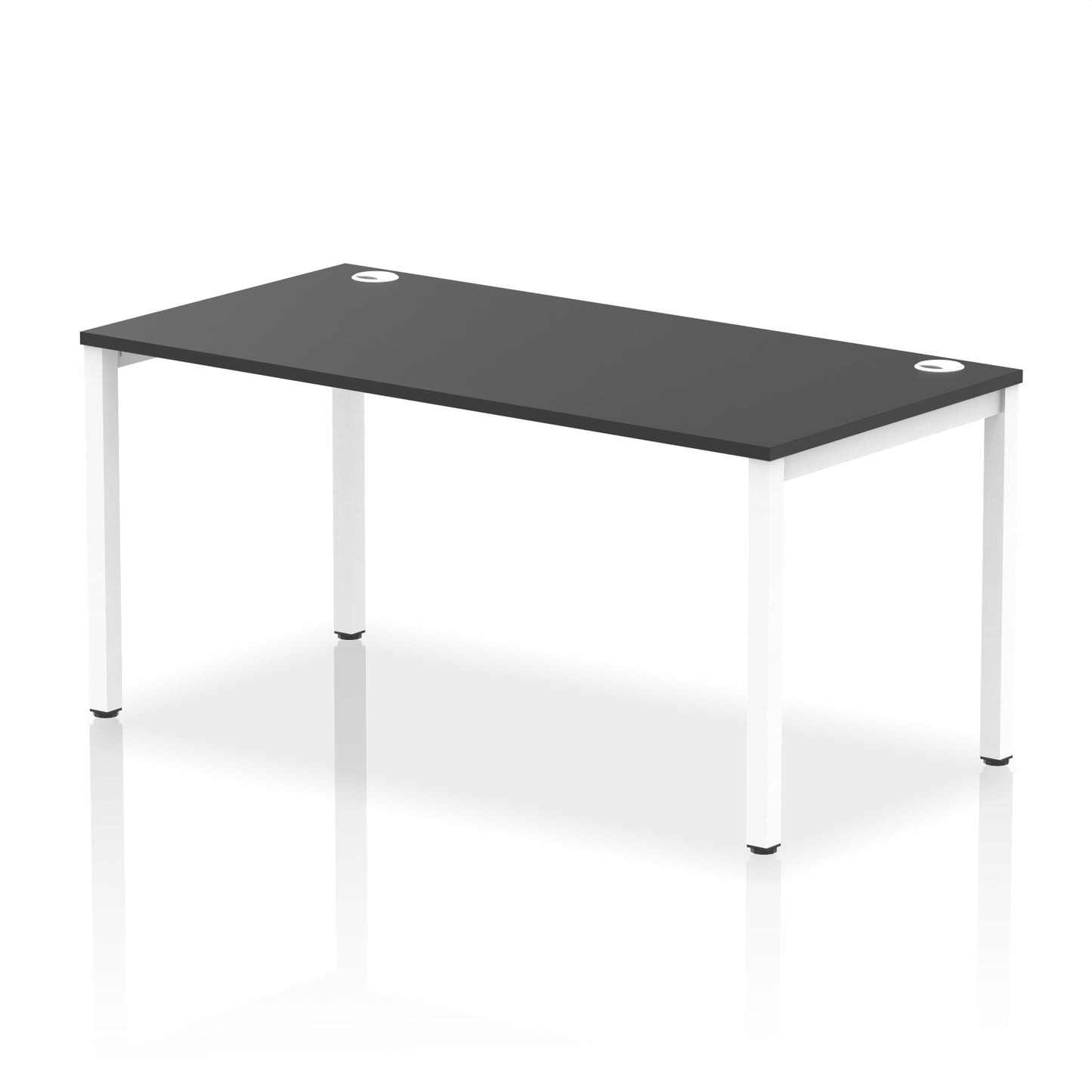 Impulse Single Starter Bench Desk - 1200mm, 1400mm, 1600mm, 1800mm - Multiple Colour Options