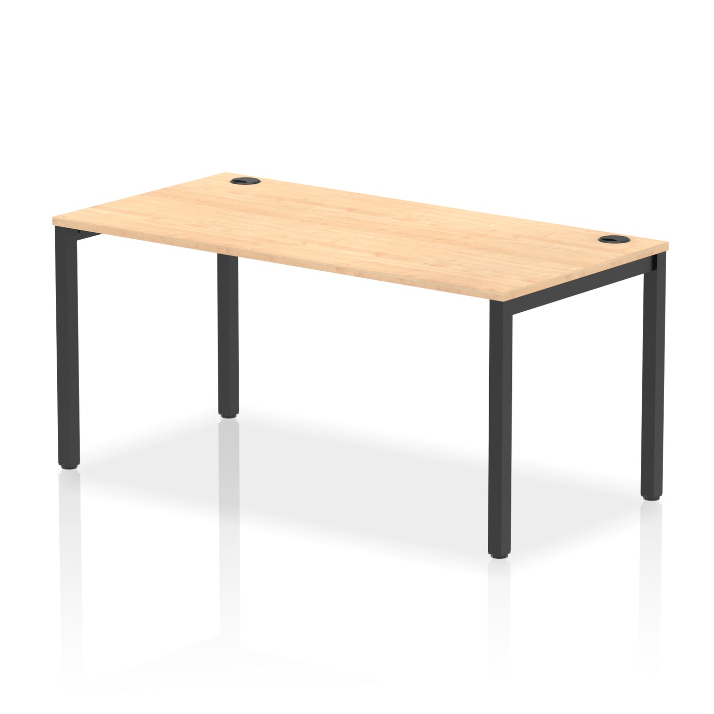 Impulse Single Starter Bench Desk - 1200mm, 1400mm, 1600mm, 1800mm - Multiple Colour Options