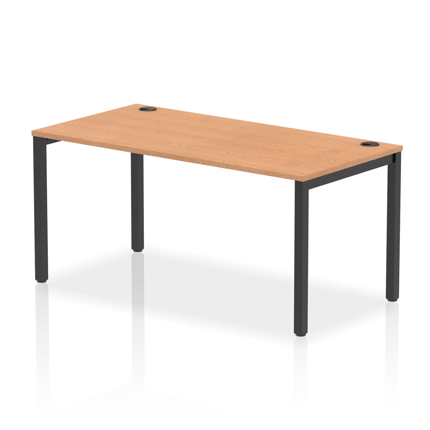 Impulse Single Starter Bench Desk - 1200mm, 1400mm, 1600mm, 1800mm - Multiple Colour Options