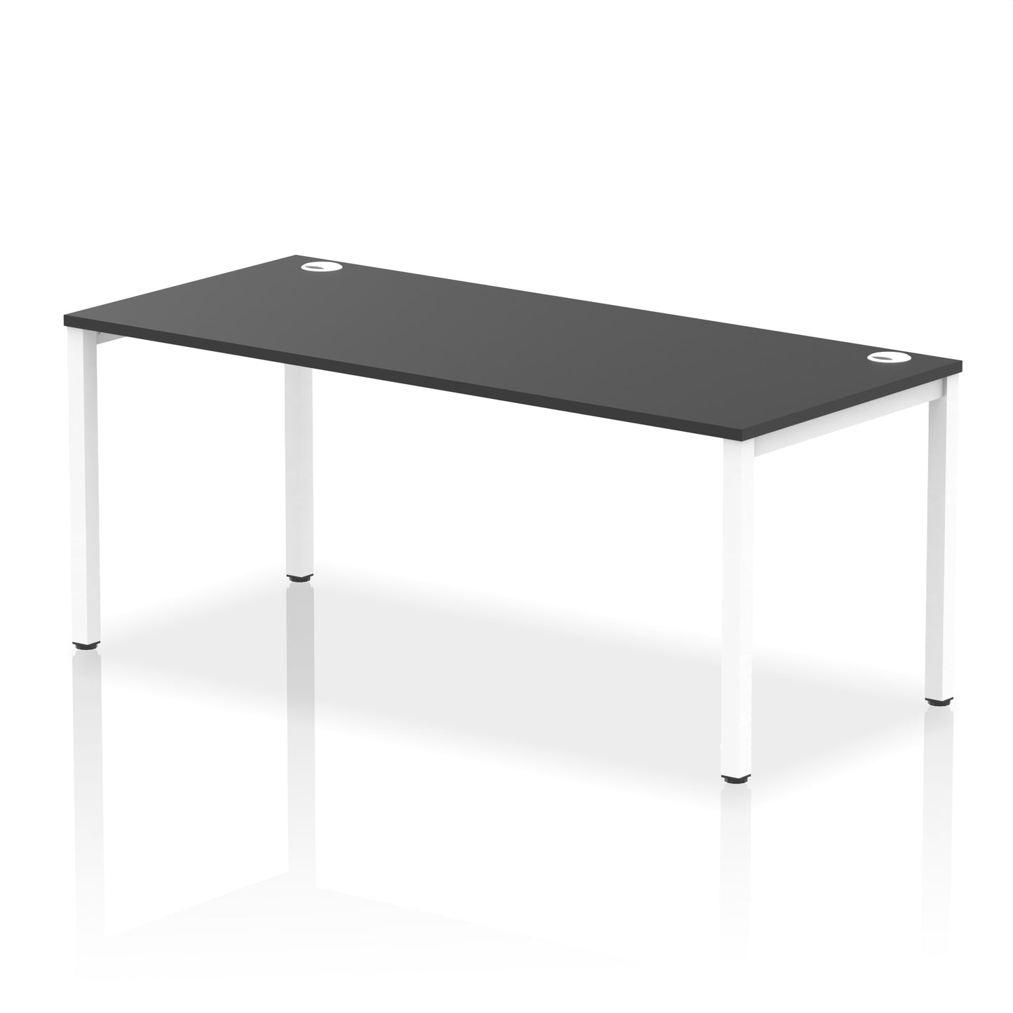 Impulse Single Starter Bench Desk - 1200mm, 1400mm, 1600mm, 1800mm - Multiple Colour Options