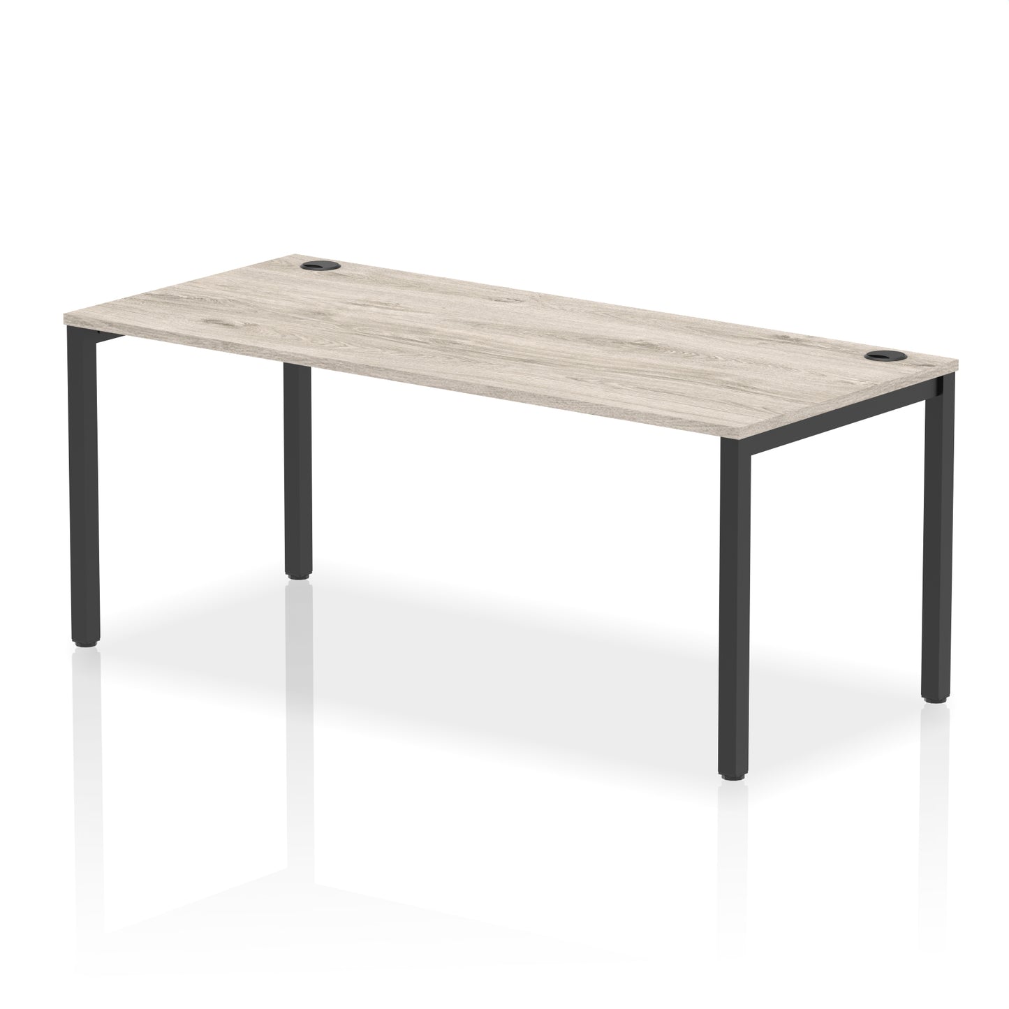 Impulse Single Starter Bench Desk - 1200mm, 1400mm, 1600mm, 1800mm - Multiple Colour Options