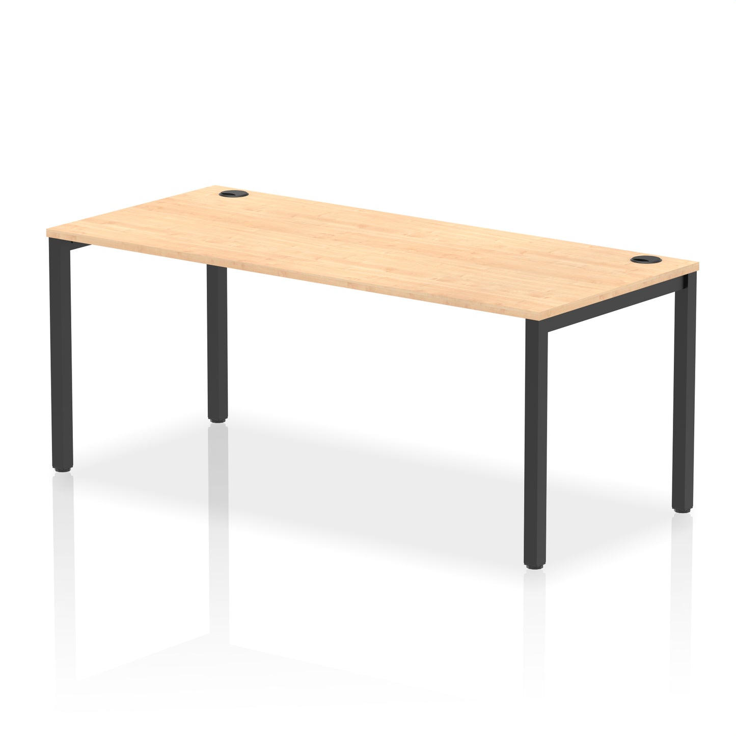Impulse Single Starter Bench Desk - 1200mm, 1400mm, 1600mm, 1800mm - Multiple Colour Options