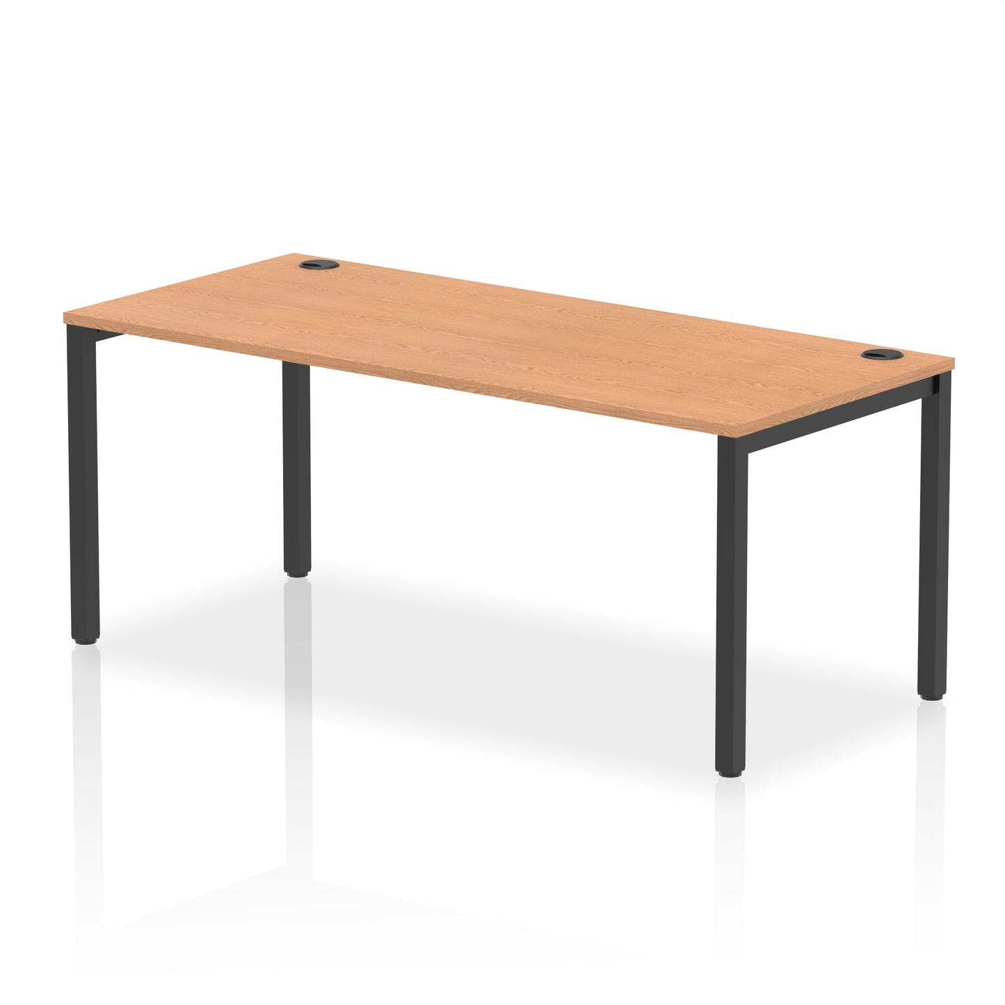 Impulse Single Starter Bench Desk - 1200mm, 1400mm, 1600mm, 1800mm - Multiple Colour Options