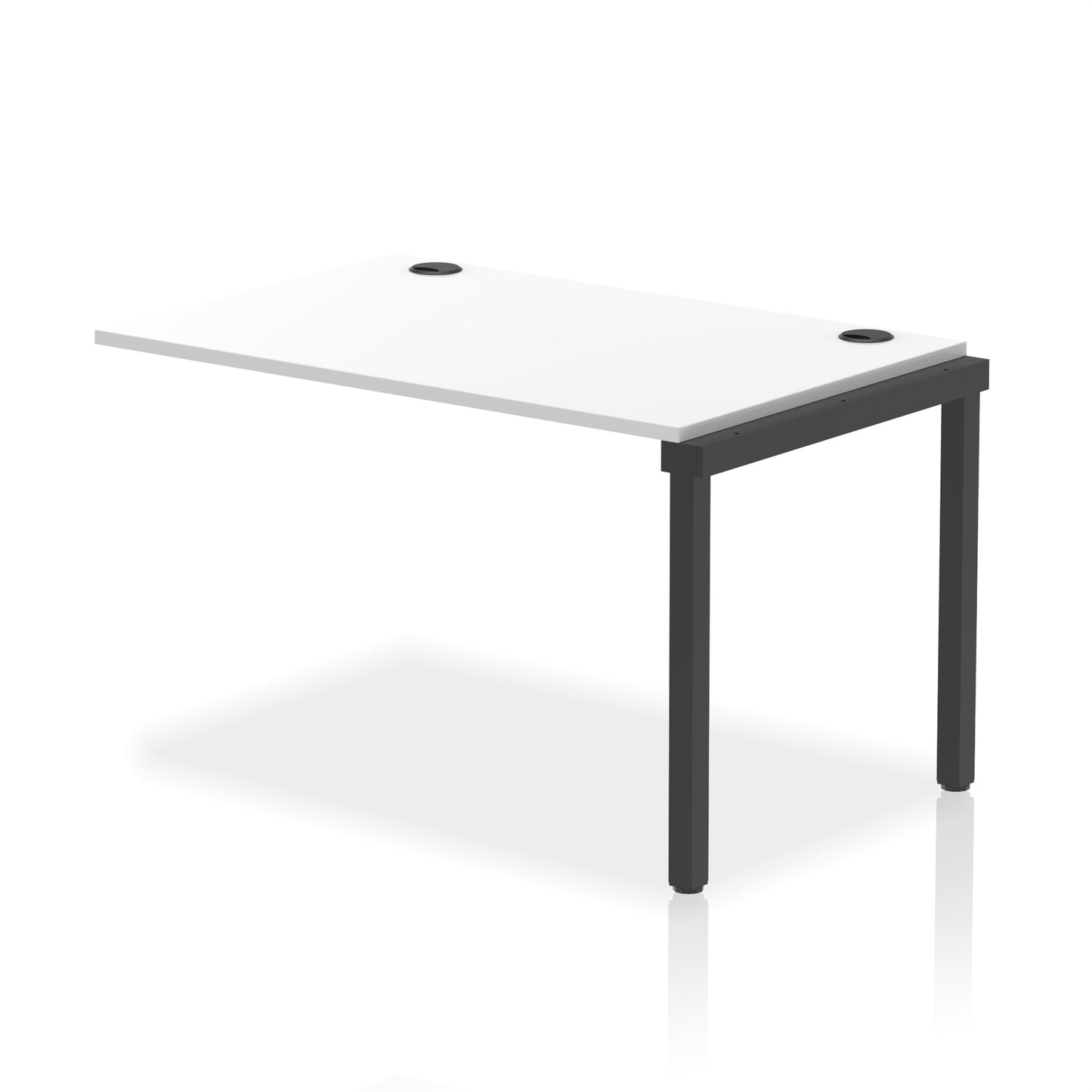 Impulse Single Row Bench Desk Extension Kit - 1200mm, 1400mm, 1600mm, 1800mm - Multiple Colour Options