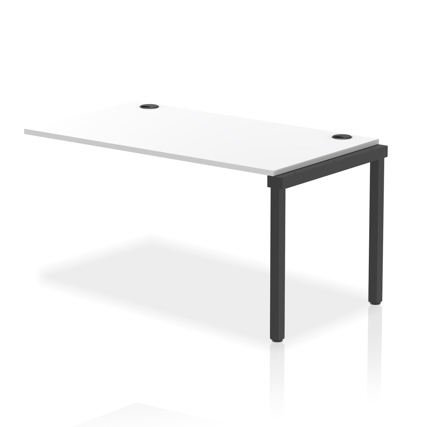 Impulse Single Row Bench Desk Extension Kit - 1200mm, 1400mm, 1600mm, 1800mm - Multiple Colour Options
