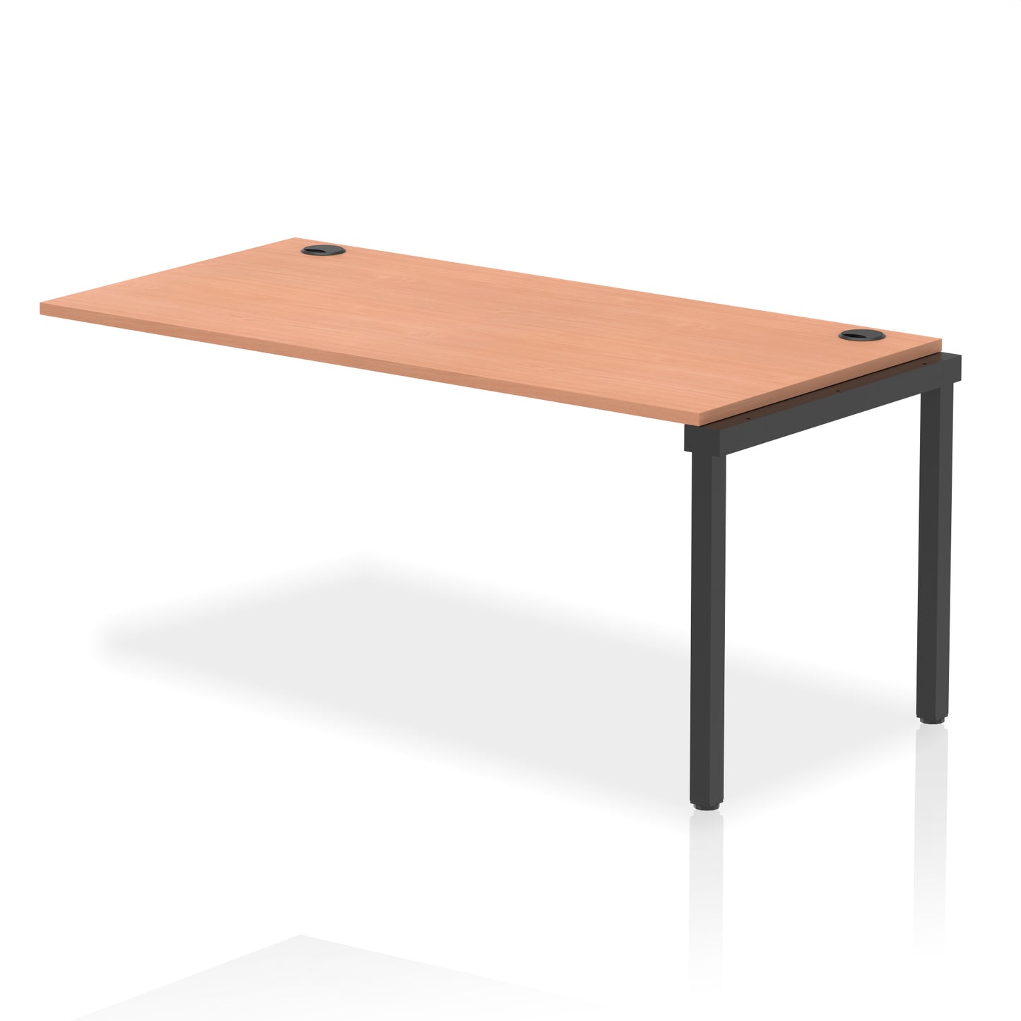 Impulse Single Row Bench Desk Extension Kit - 1200mm, 1400mm, 1600mm, 1800mm - Multiple Colour Options