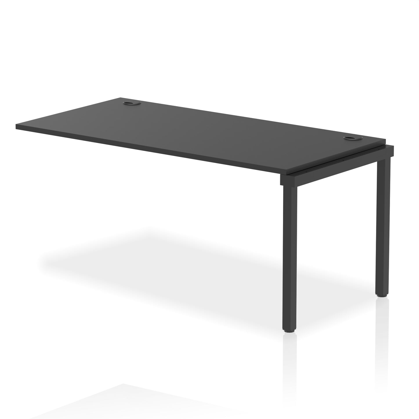 Impulse Single Row Bench Desk Extension Kit - 1200mm, 1400mm, 1600mm, 1800mm - Multiple Colour Options