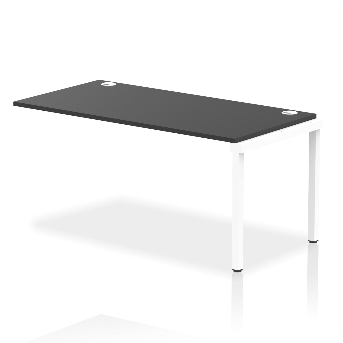 Impulse Single Row Bench Desk Extension Kit - 1200mm, 1400mm, 1600mm, 1800mm - Multiple Colour Options