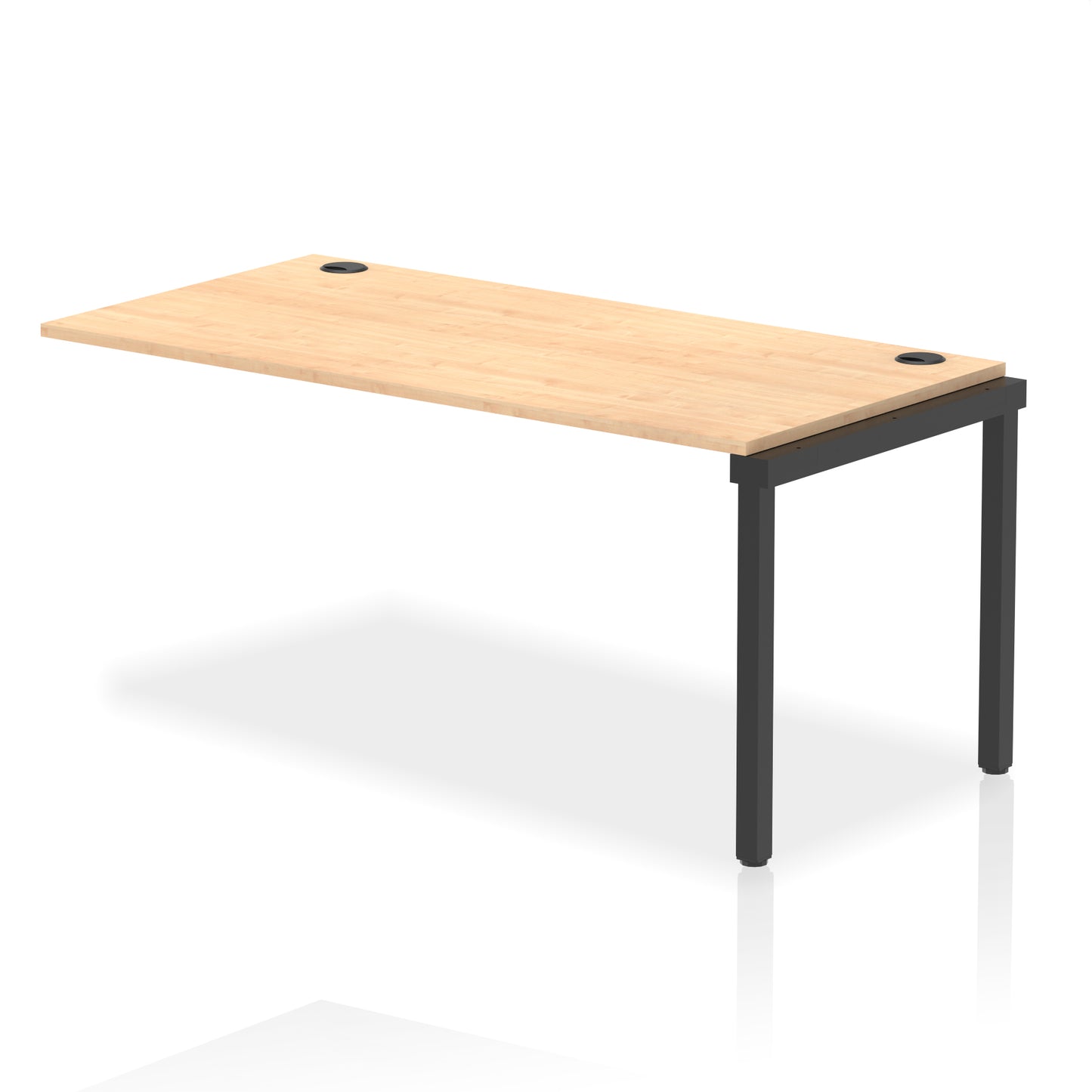 Impulse Single Row Bench Desk Extension Kit - 1200mm, 1400mm, 1600mm, 1800mm - Multiple Colour Options