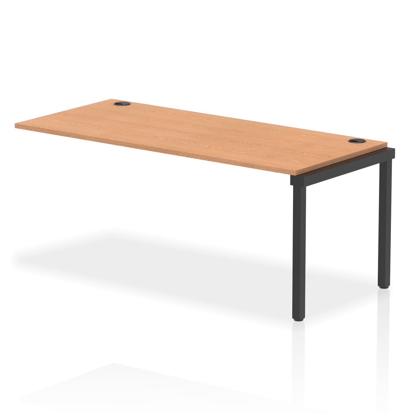Impulse Single Row Bench Desk Extension Kit - 1200mm, 1400mm, 1600mm, 1800mm - Multiple Colour Options