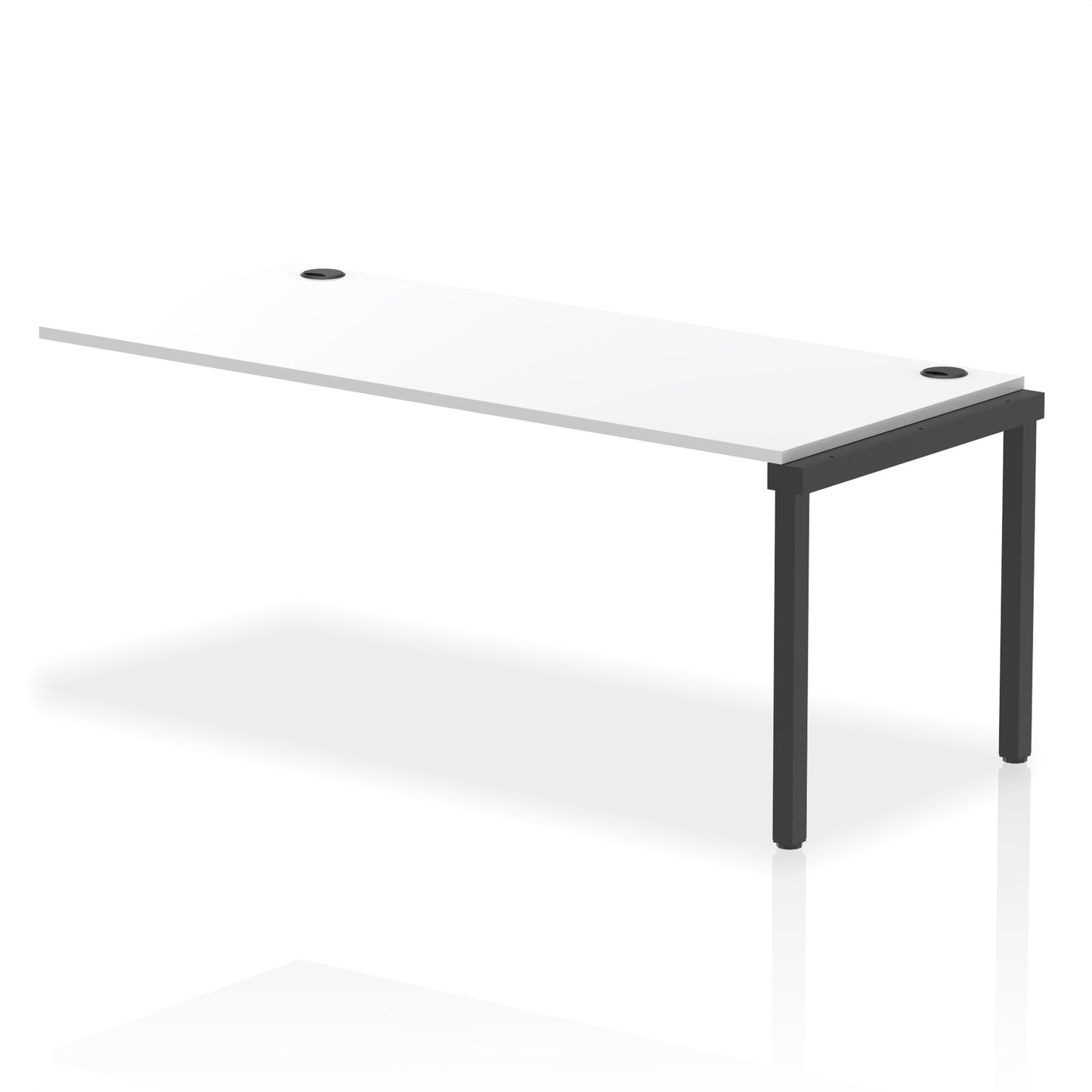 Impulse Single Row Bench Desk Extension Kit - 1200mm, 1400mm, 1600mm, 1800mm - Multiple Colour Options