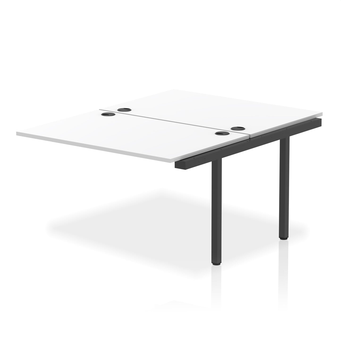 Impulse B2B Bench Desk - 2 Person Extension Kit - 1200mm, 1400mm, 1600mm, 1800mm - Multiple Colour Options