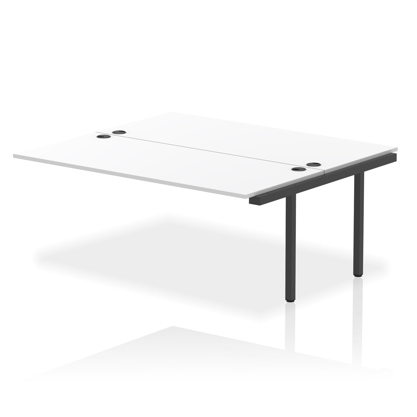 Impulse B2B Bench Desk - 2 Person Extension Kit - 1200mm, 1400mm, 1600mm, 1800mm - Multiple Colour Options