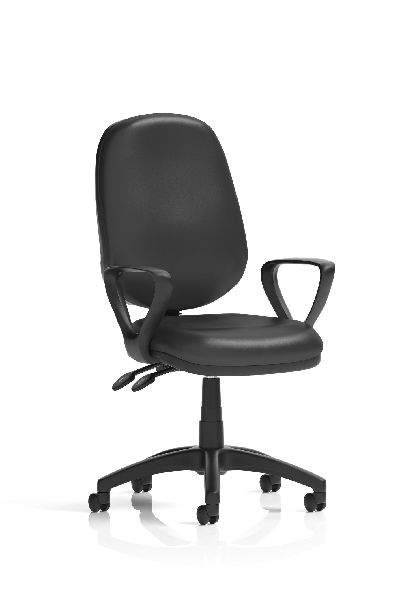 Eclipse Plus II Medium Back Task Operator Office Chair - Optional Arms - Multiple Seat Colour Options