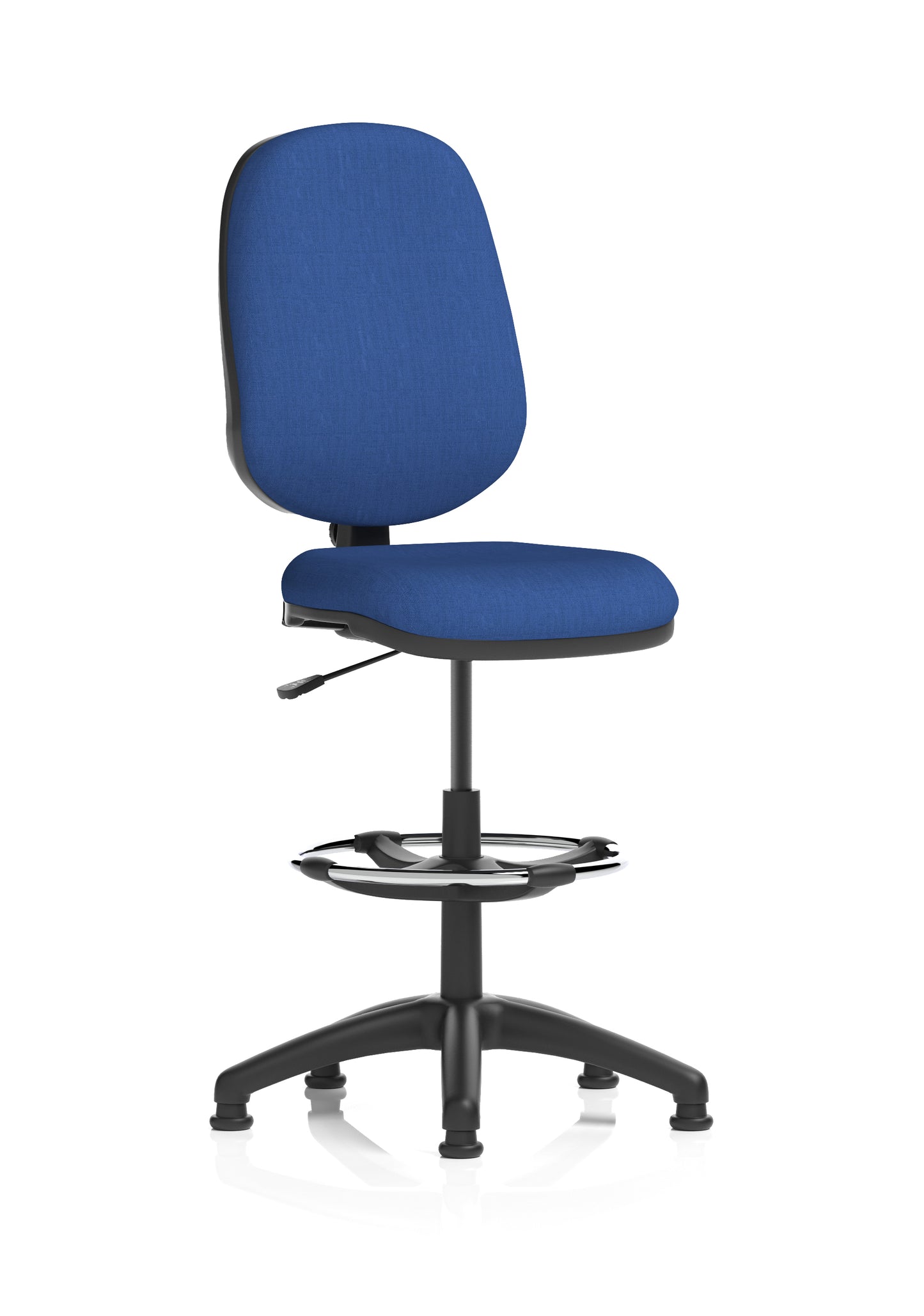 Eclipse Plus I Medium Back Fabric Task Operator with Hi Rise Draughtsman Office Chair